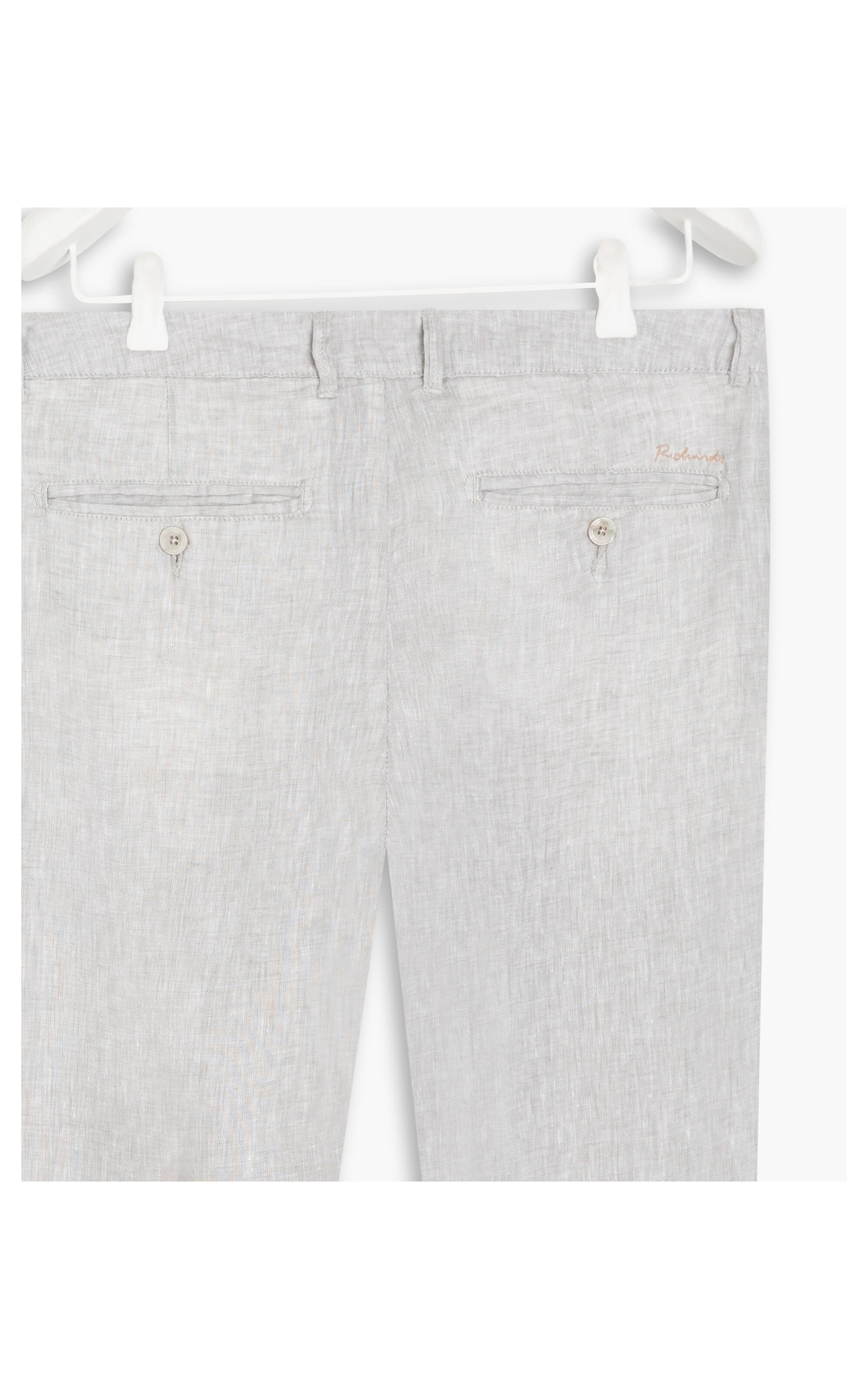 Calça  Puro Linho Chino Santorini Natural