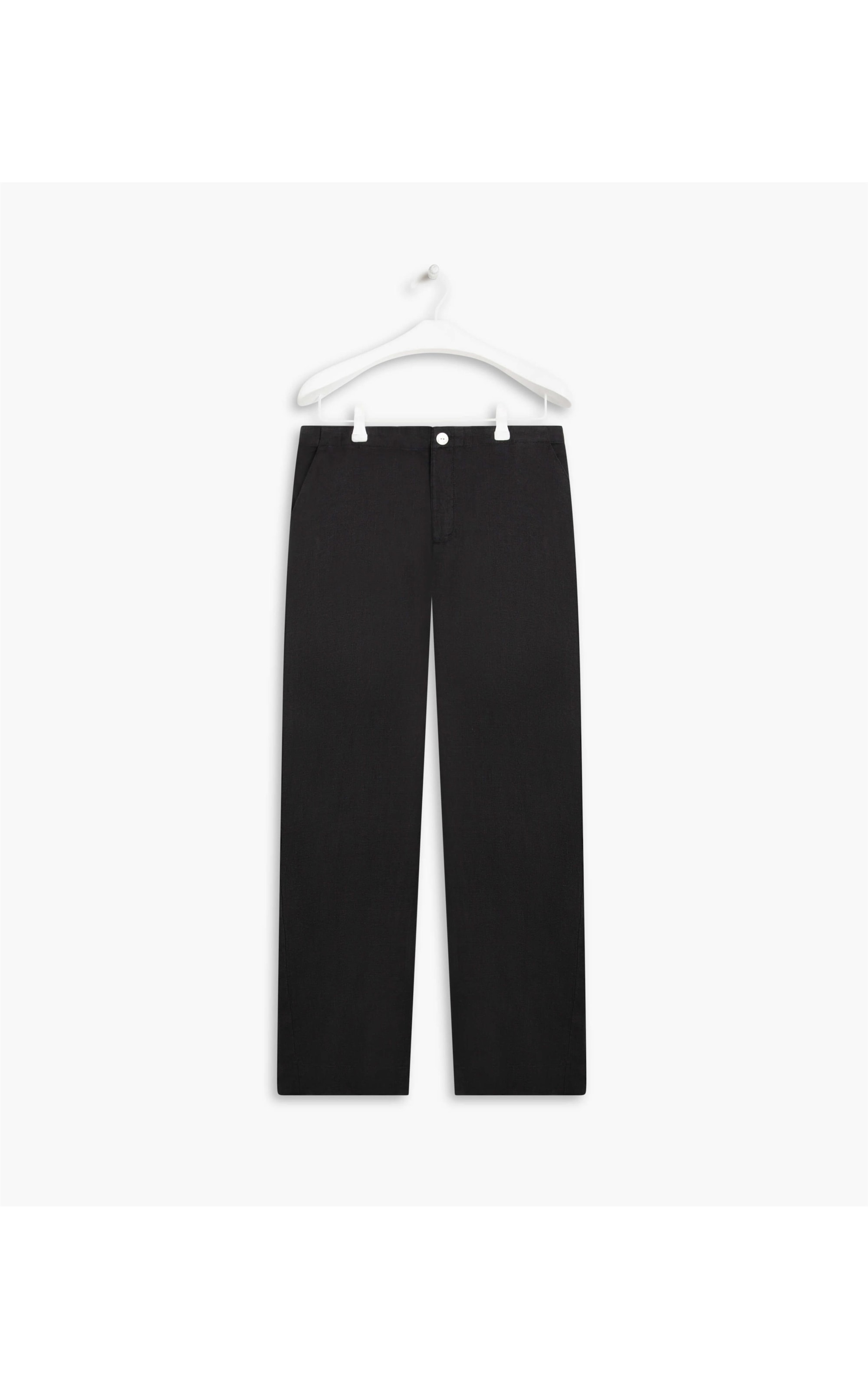 Calça  Puro Linho  Gaia Preto