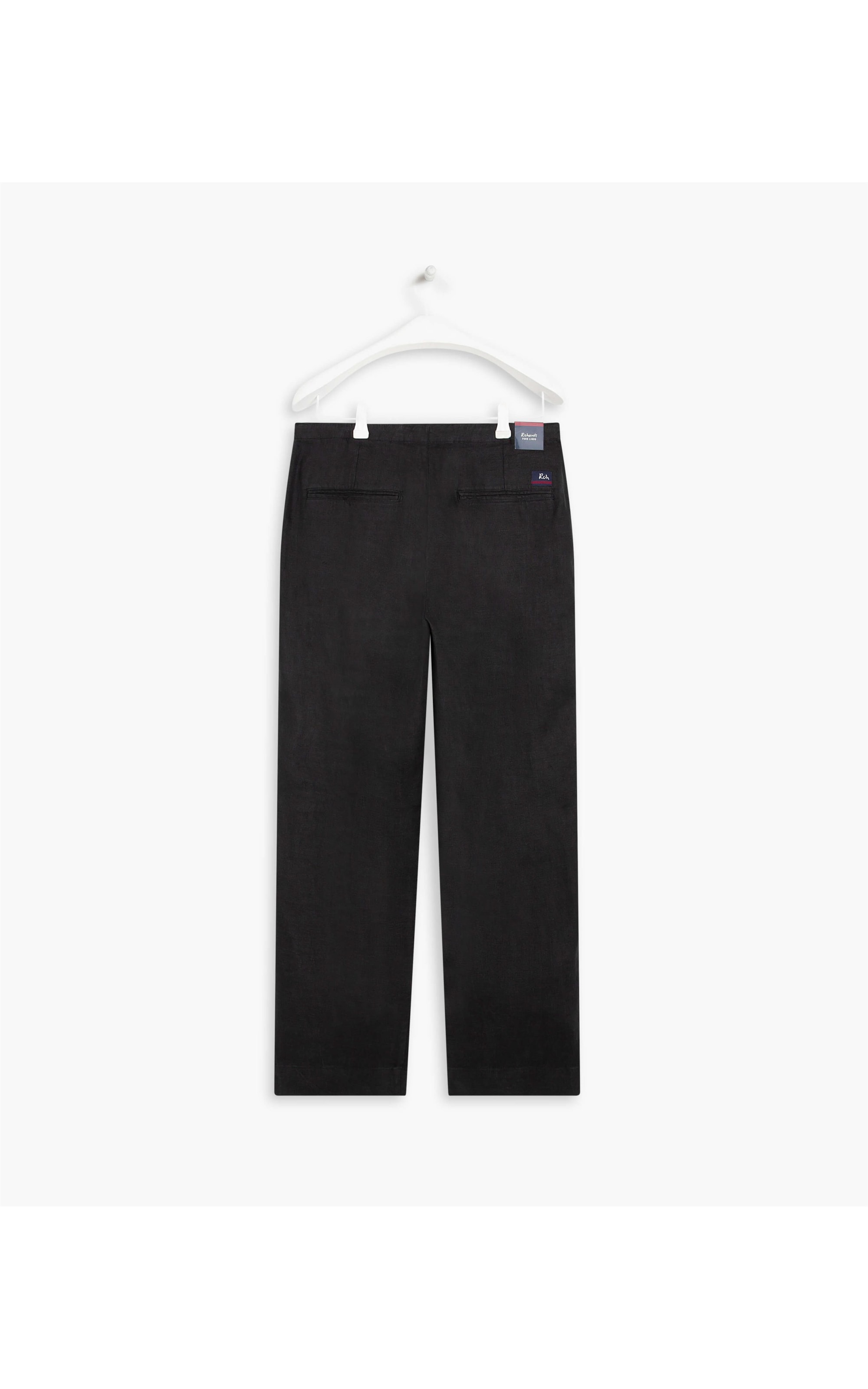 Calça  Puro Linho  Gaia Preto
