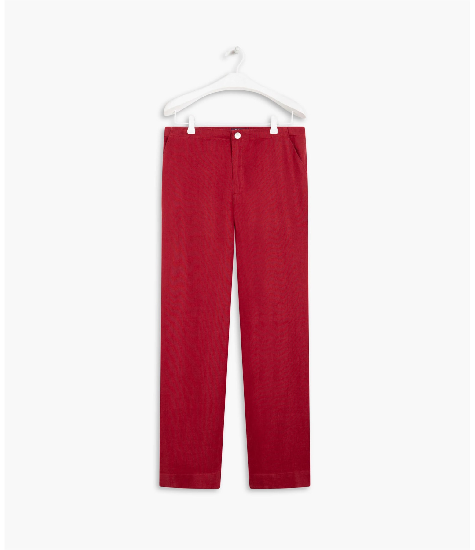 Calça  Puro Linho  Gaia Vermelho