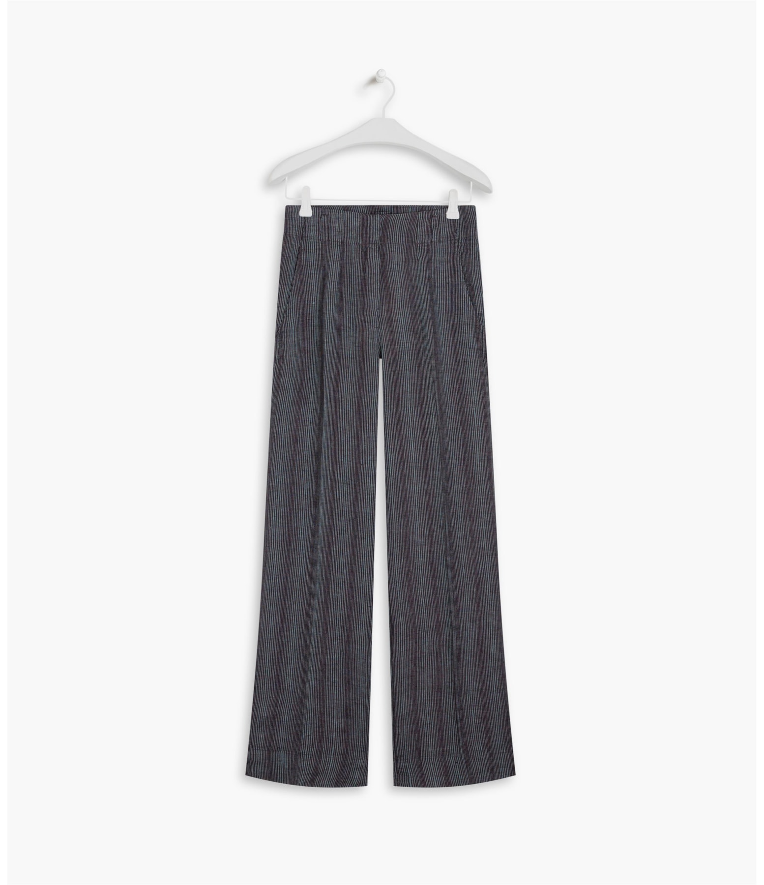  Calça  Puro Linho Haji Stripe  Blen Sandy