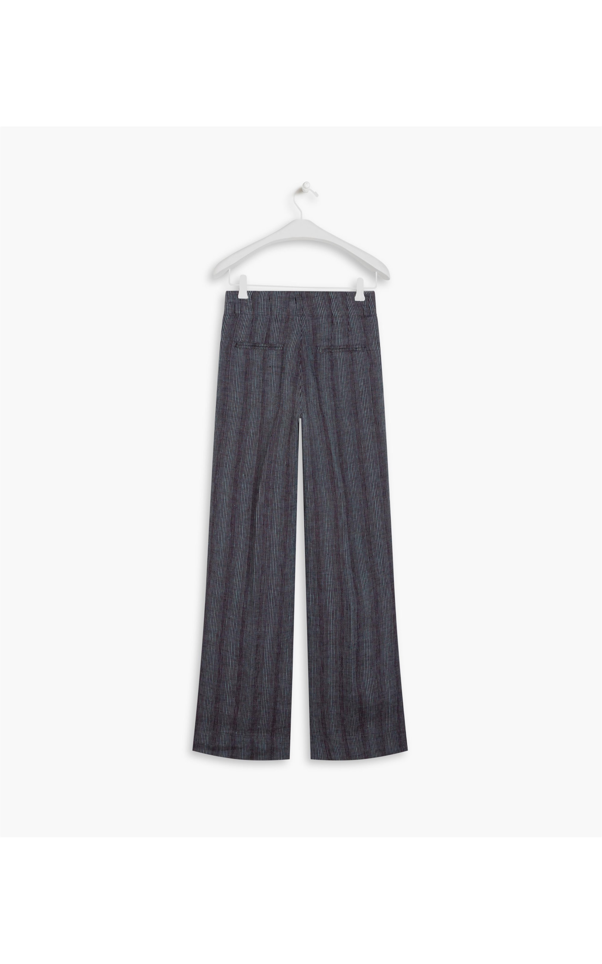  Calça  Puro Linho Haji Stripe  Blen Sandy