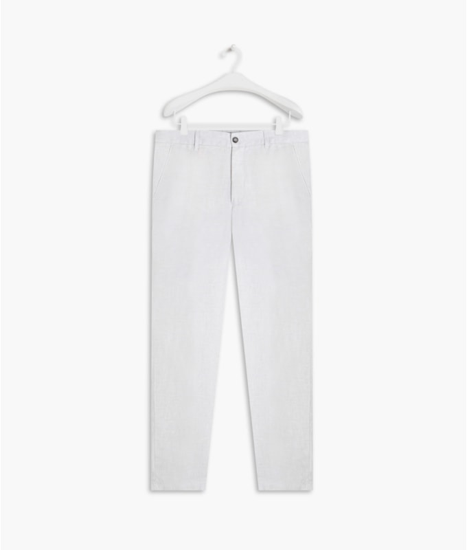 Calça  Puro Linho  Lift Cd Areia