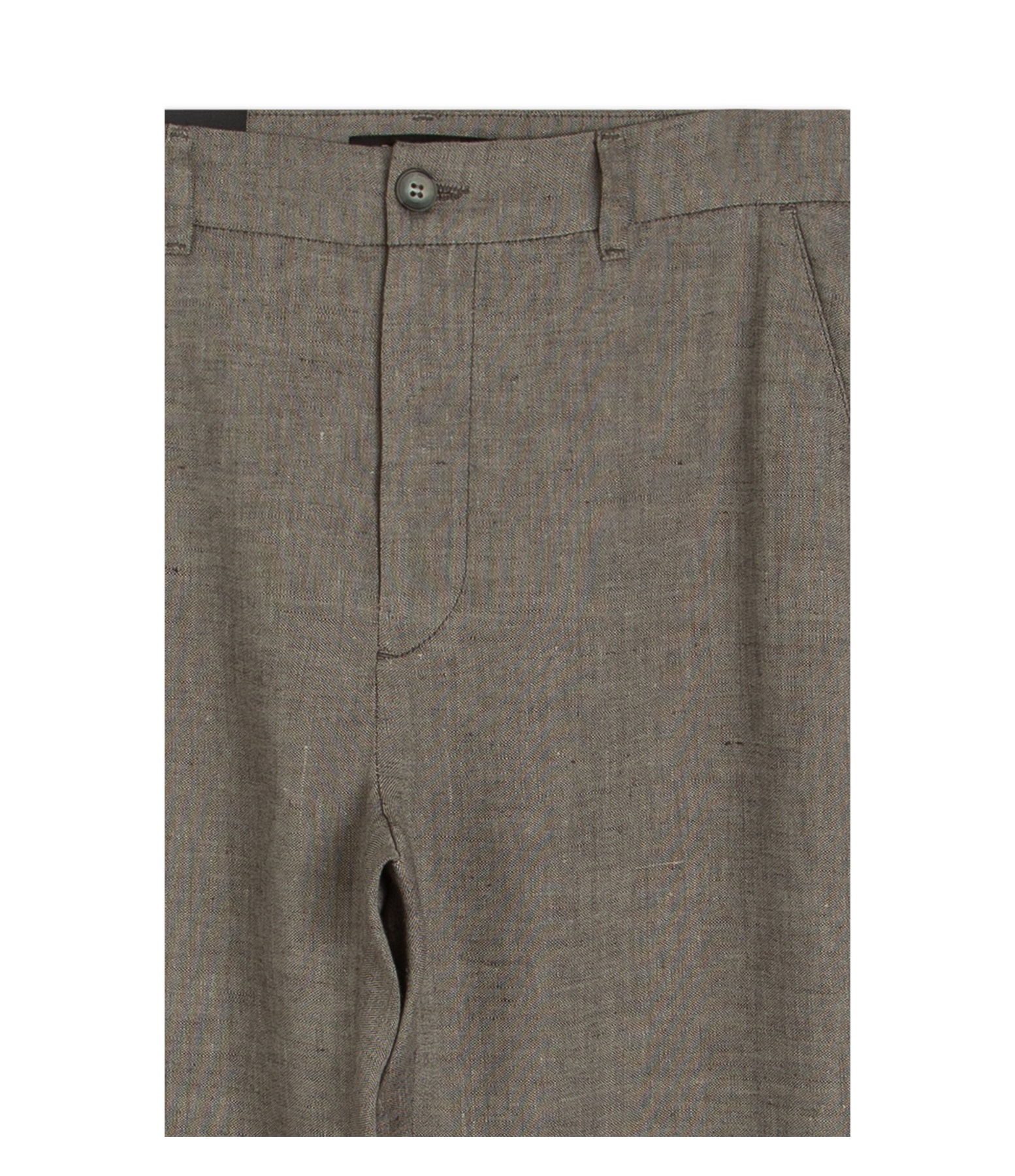 Calça  Puro Linho  Lift Cd Tabaco