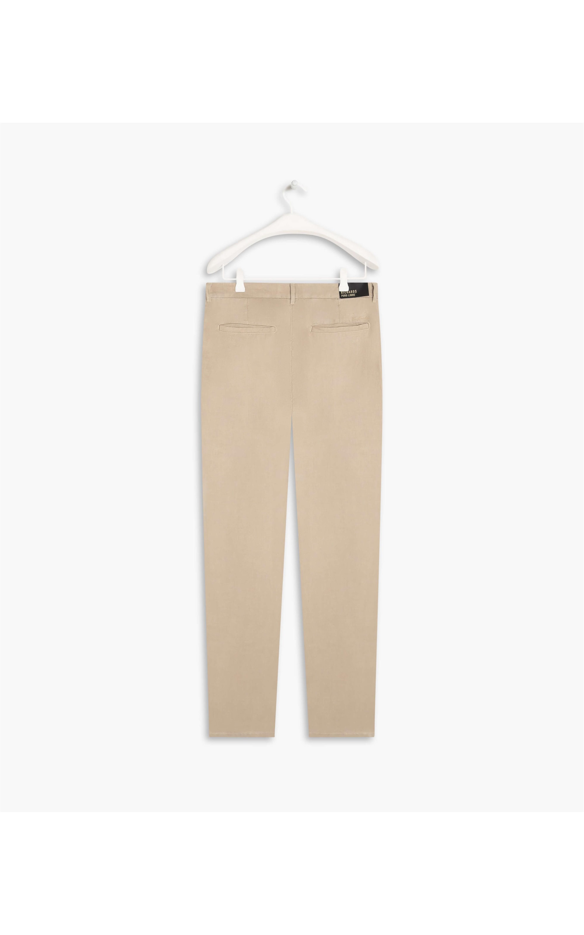 Calça  Puro Linho  Lift Uni Areia