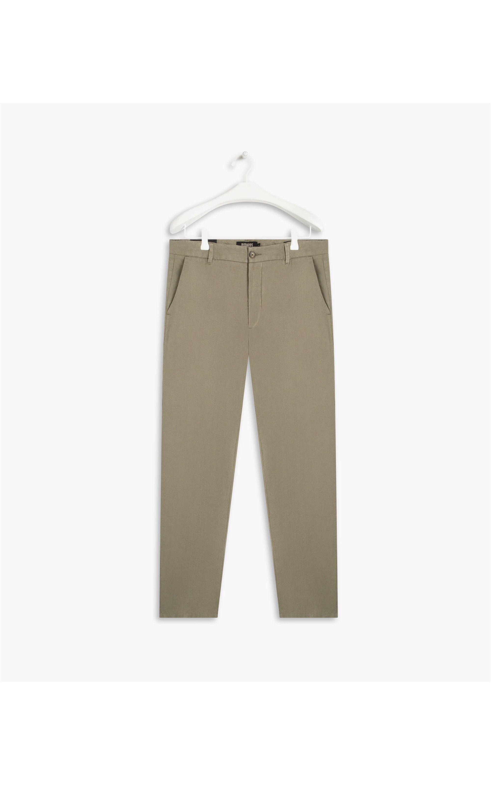 Calça  Puro Linho  Lift Uni Havana