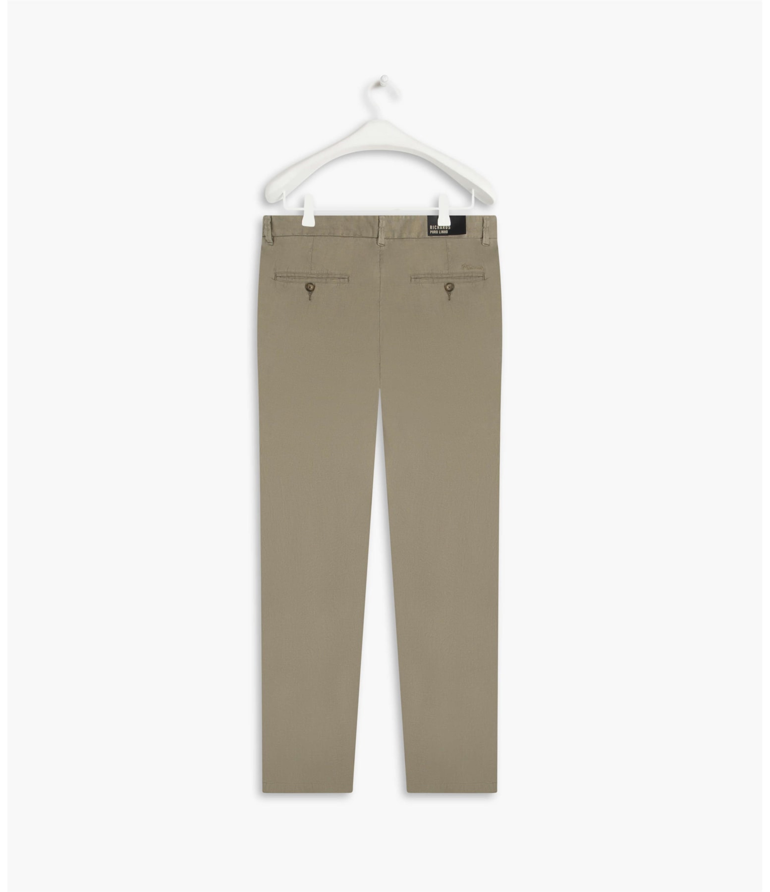 Calça  Puro Linho  Lift Uni Havana