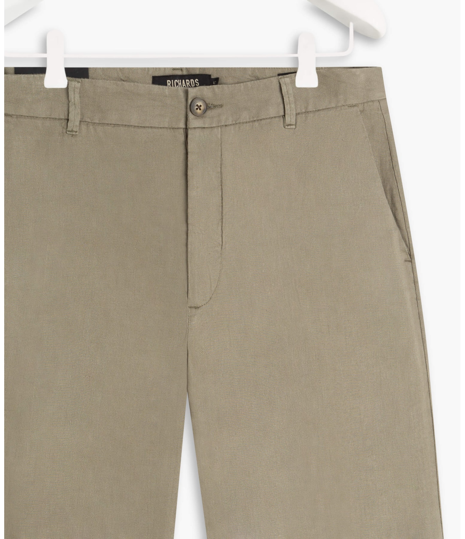 Calça  Puro Linho  Lift Uni Havana