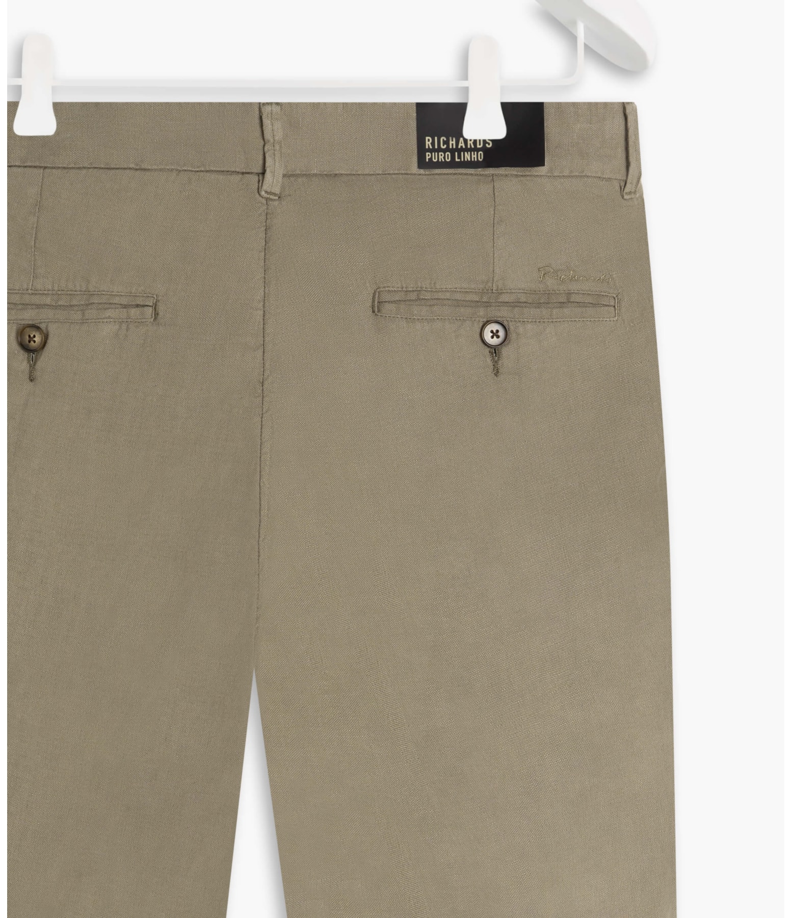 Calça  Puro Linho  Lift Uni Havana