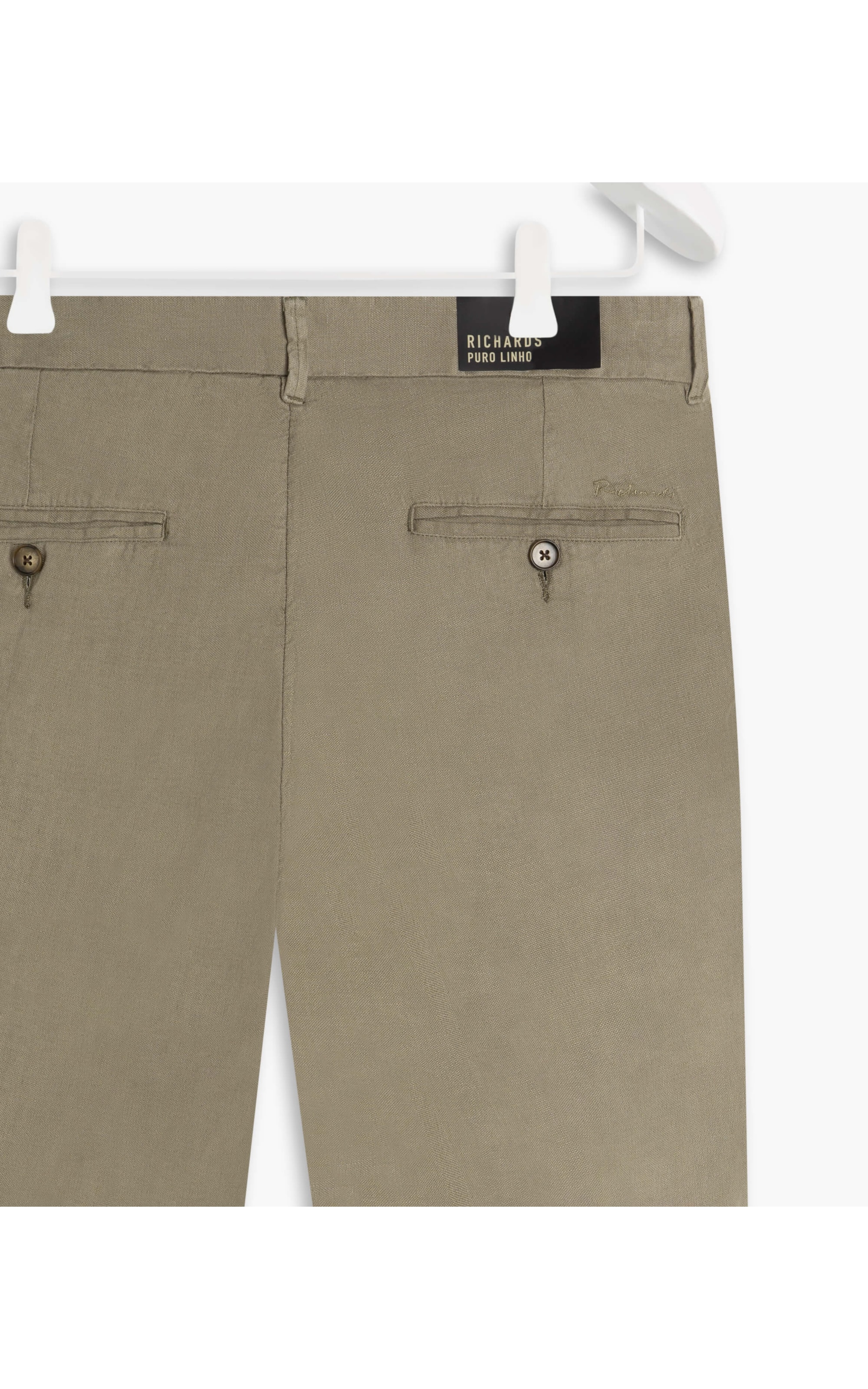 Calça  Puro Linho  Lift Uni Havana