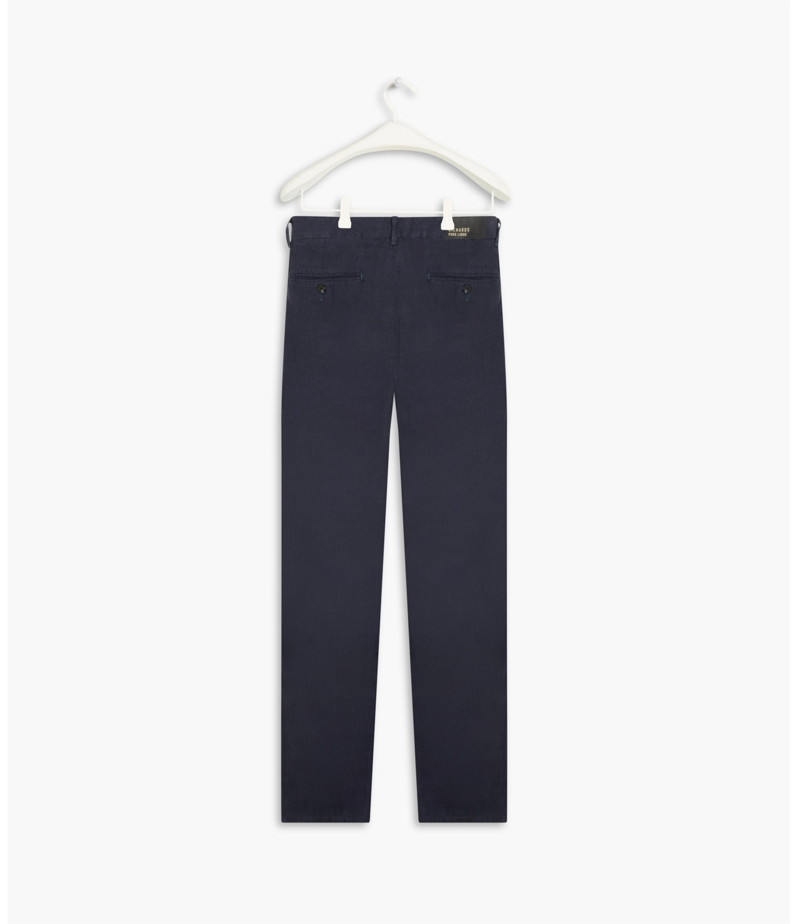 Calça  Puro Linho  Lift Uni Marinho