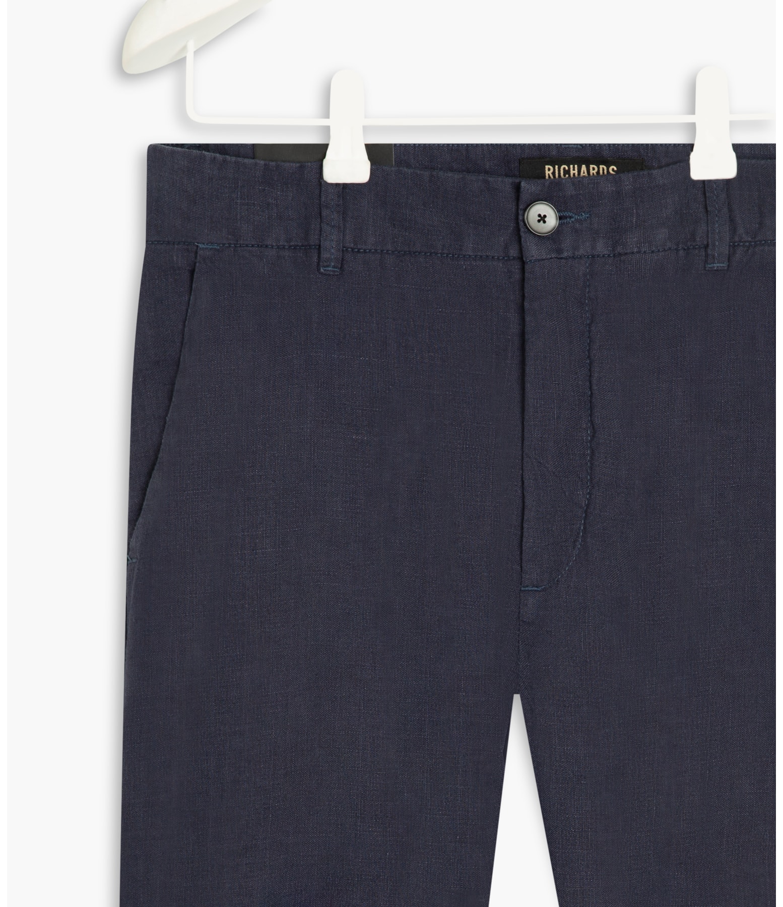 Calça  Puro Linho  Lift Uni Marinho