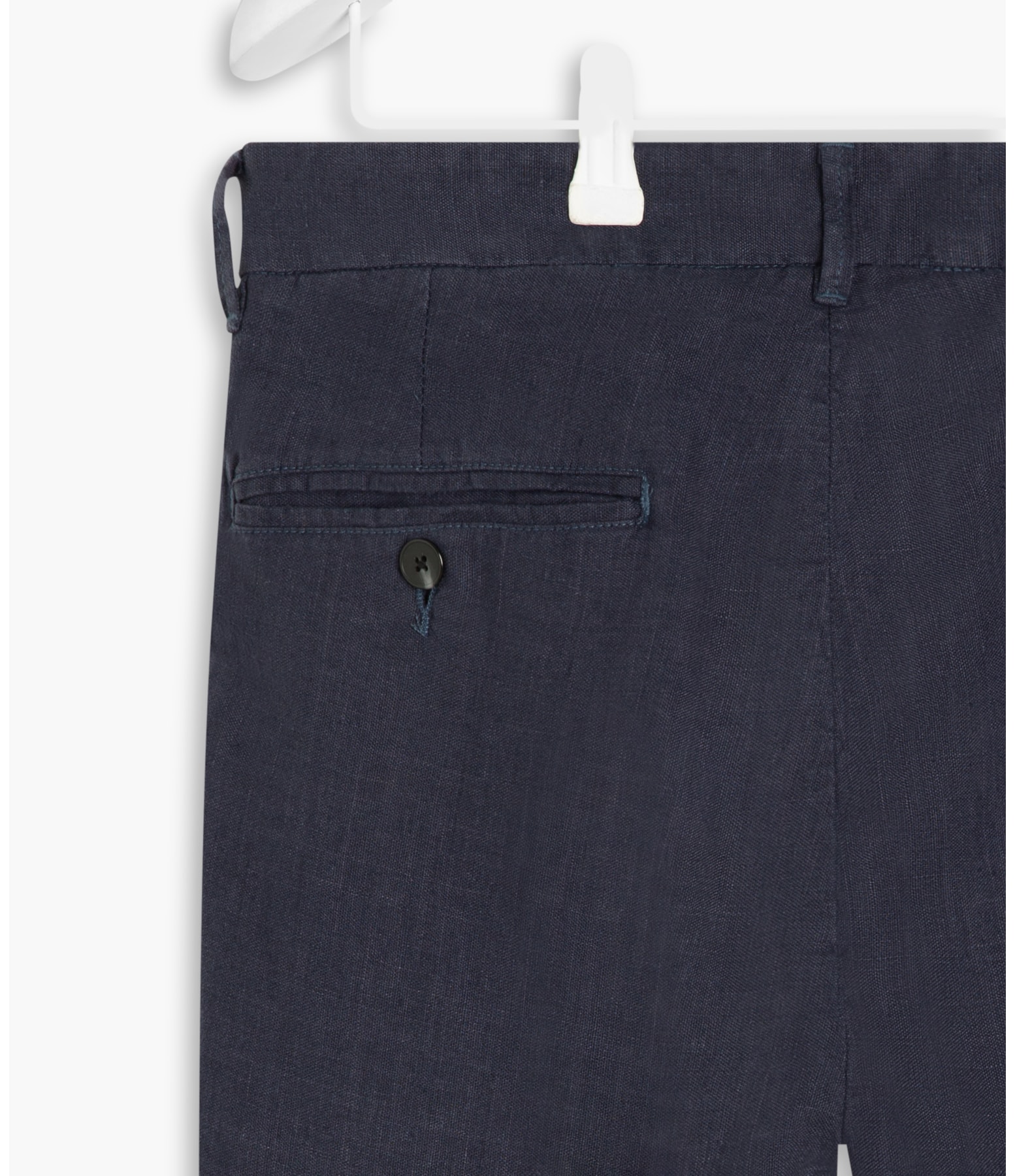 Calça  Puro Linho  Lift Uni Marinho
