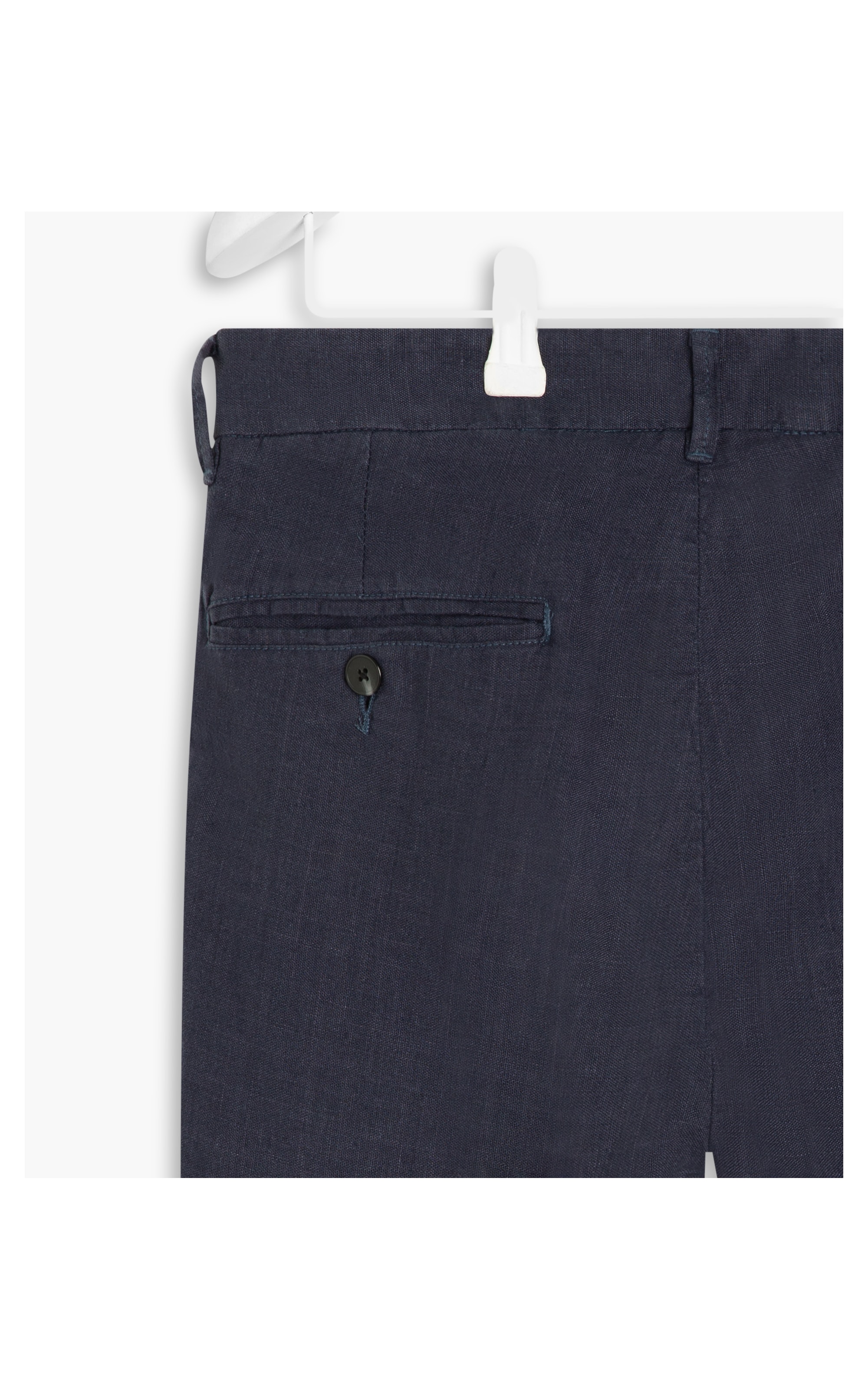 Calça  Puro Linho  Lift Uni Marinho