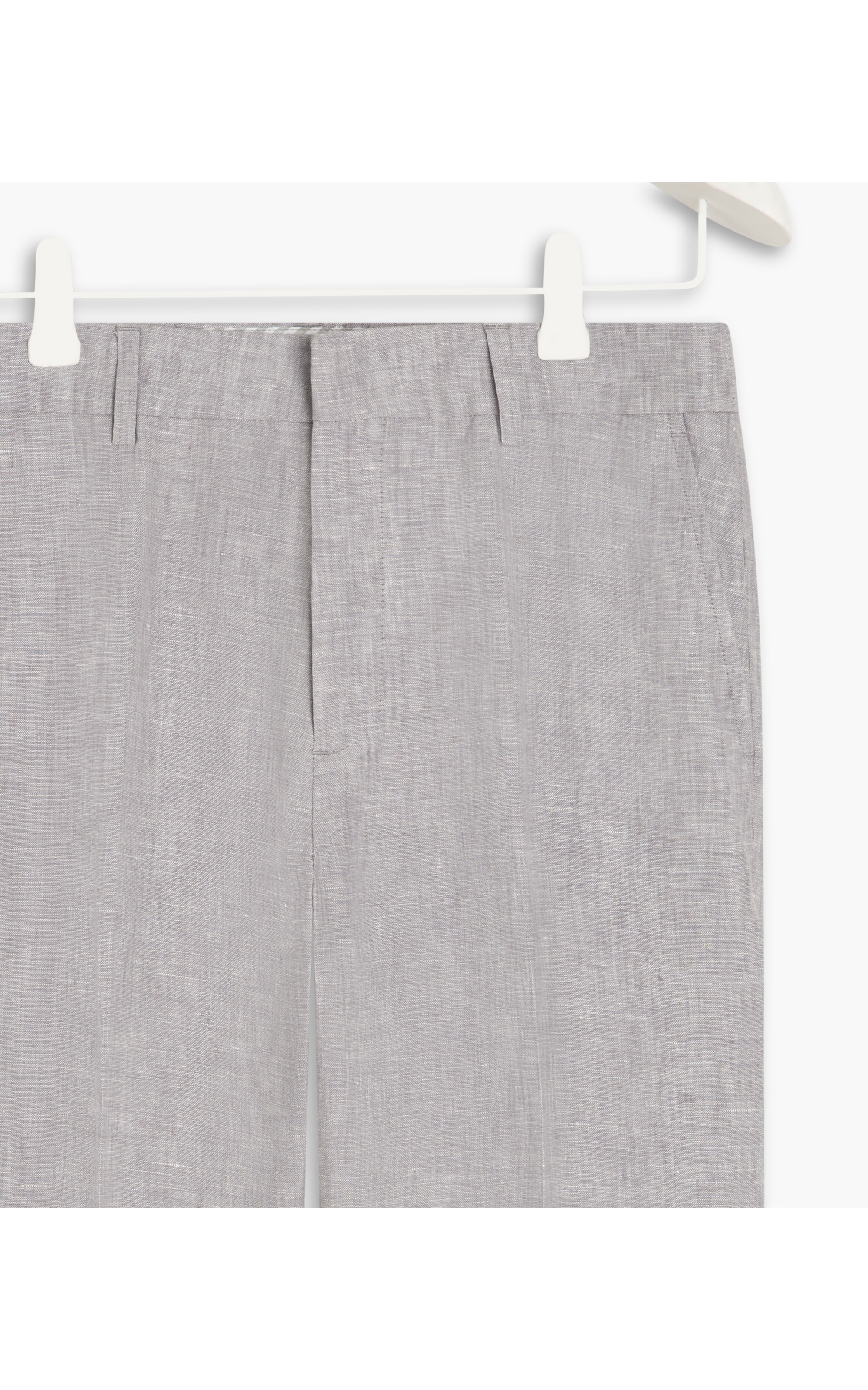 Calça  Puro Linho Marseille  Cd Cinza Claro