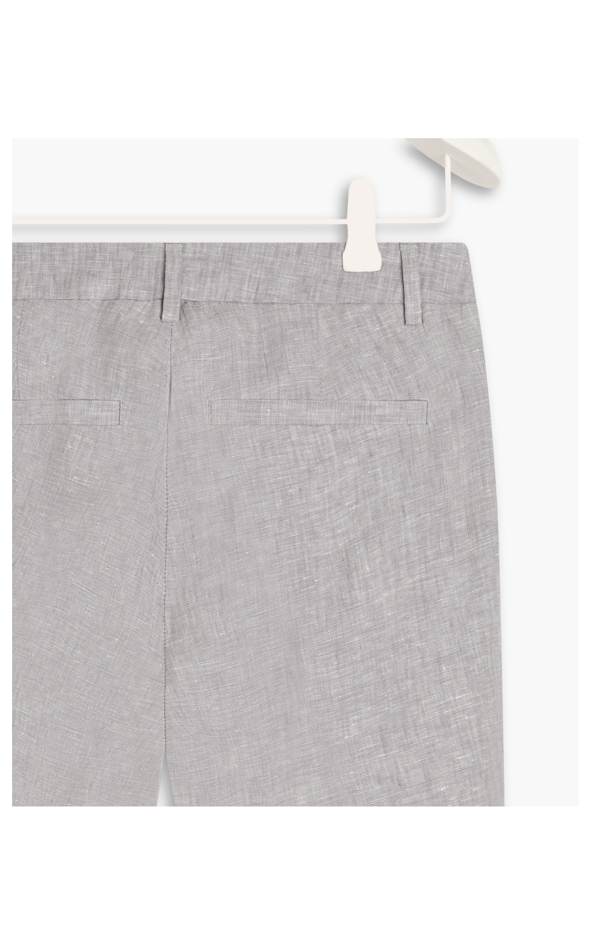 Calça  Puro Linho Marseille  Cd Cinza Claro