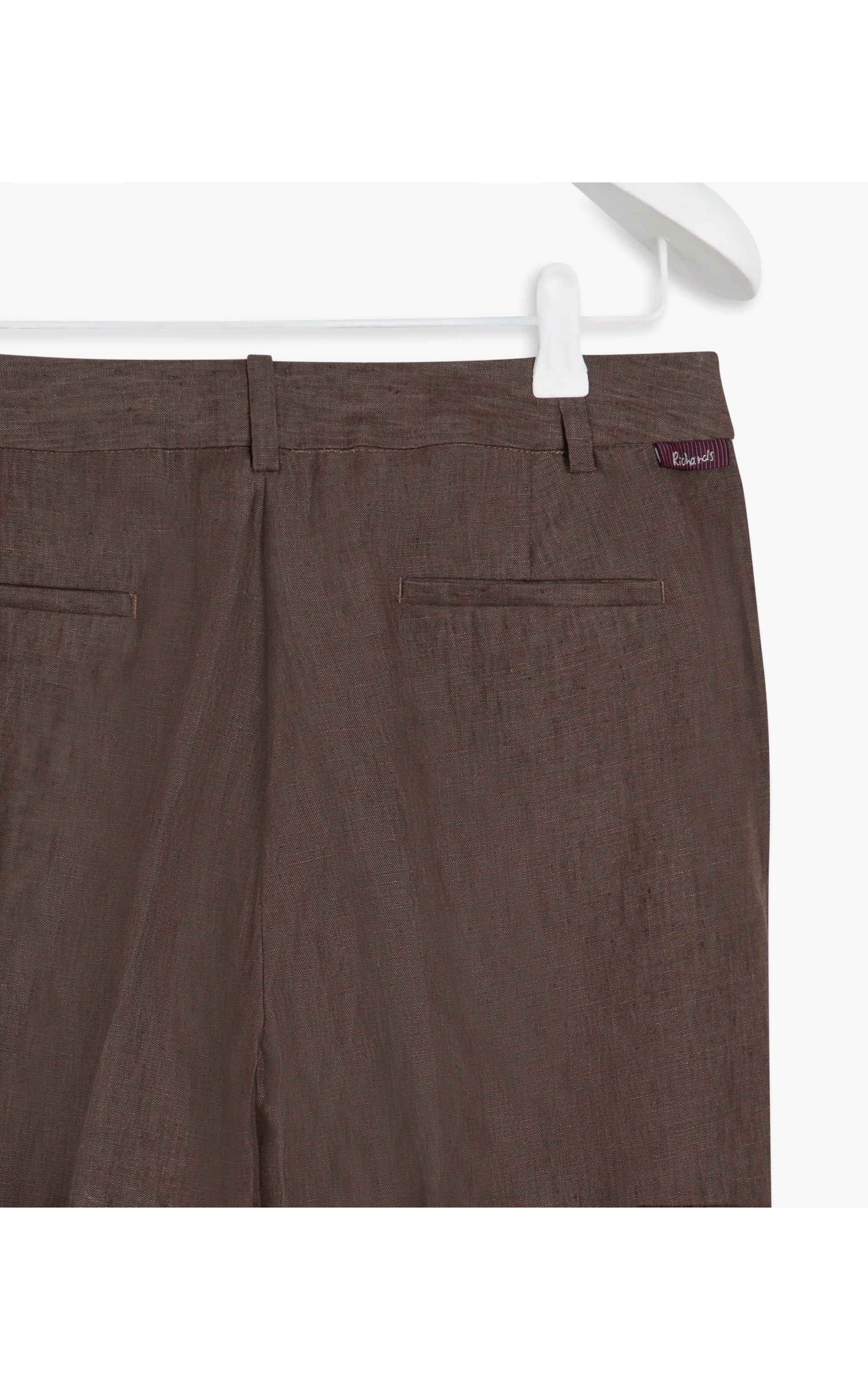 Calça Puro Linho  Marseille Cenoura Marrom