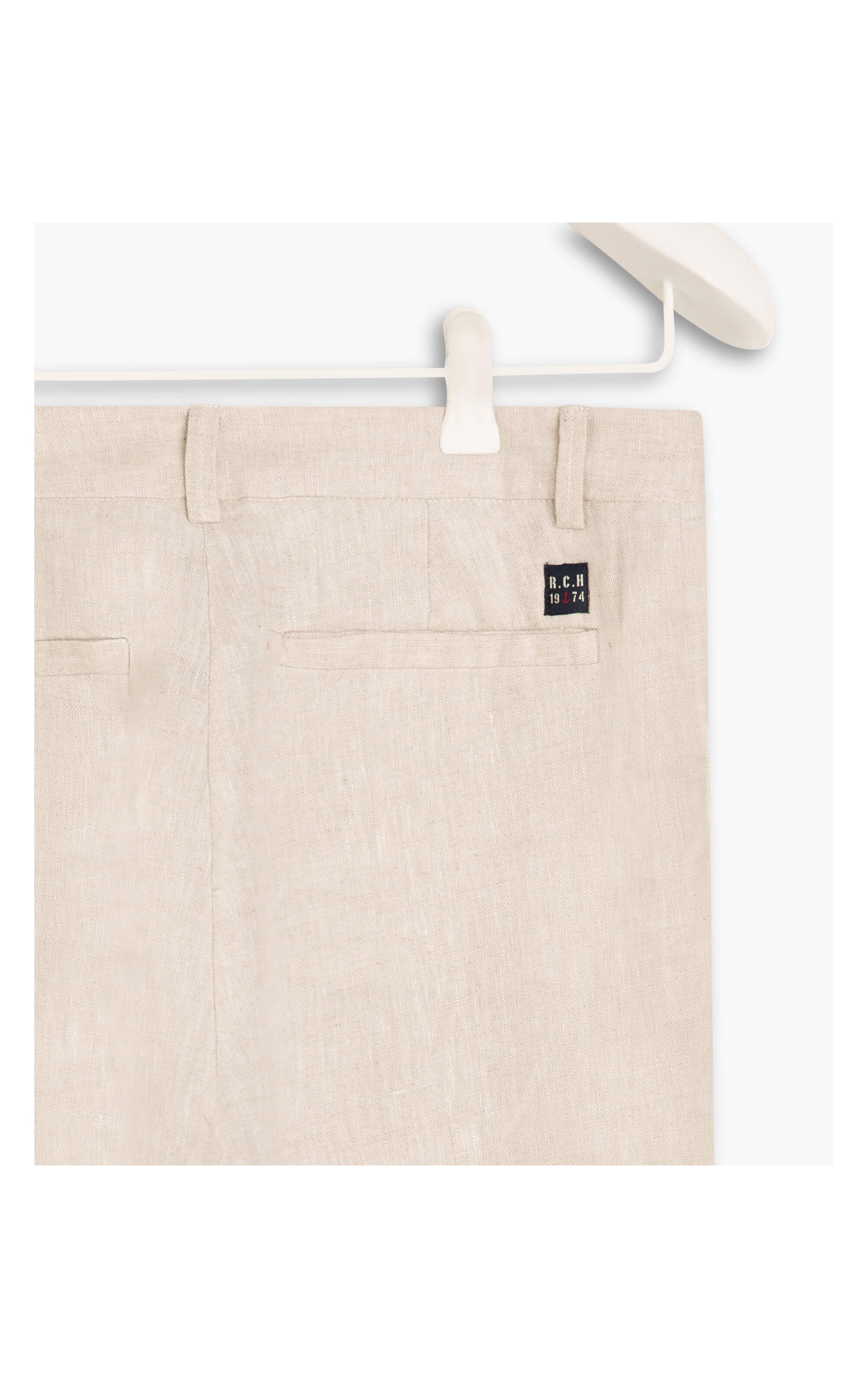 Calça Puro Linho  Marseille Natural