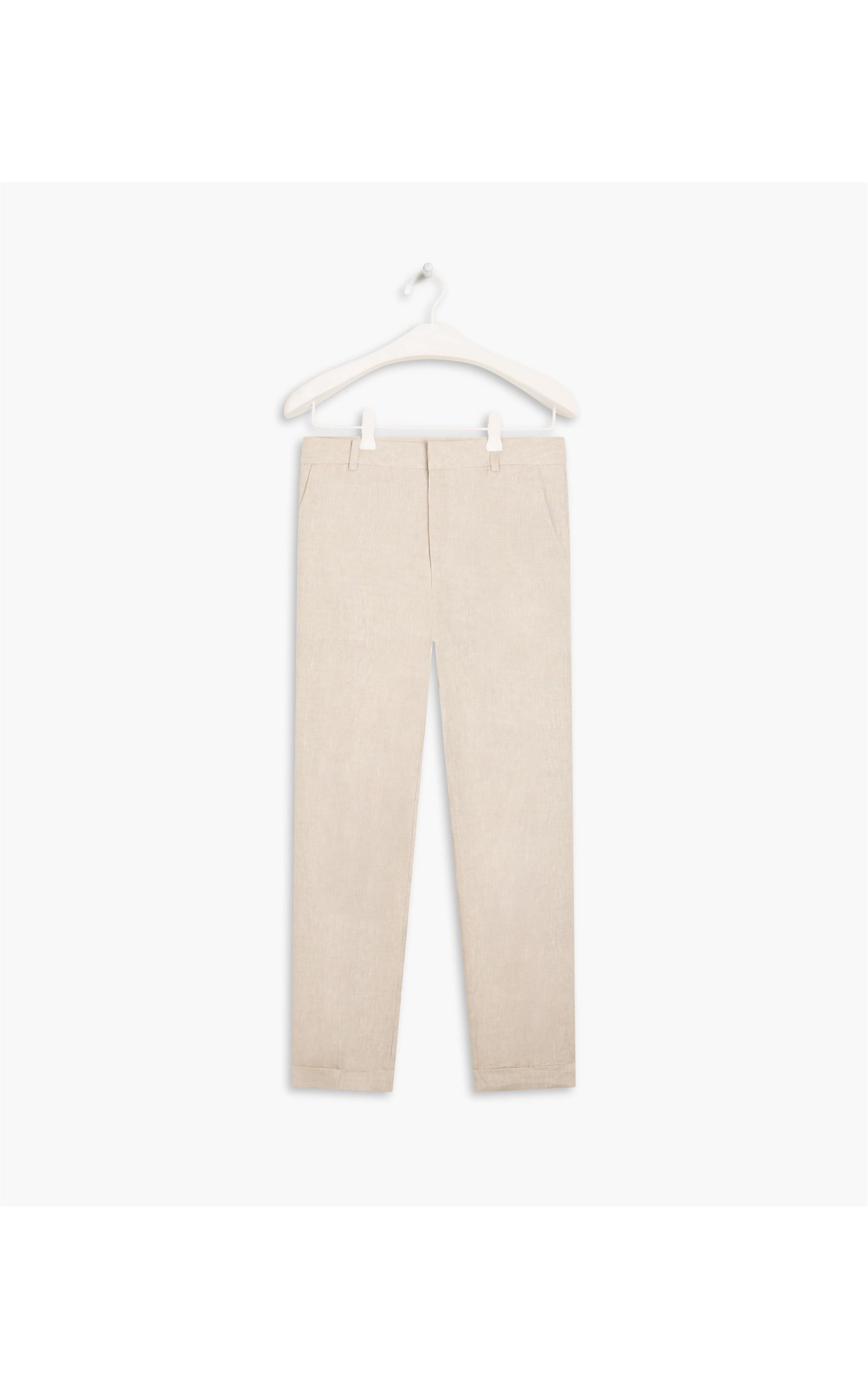Calça Puro Linho  Marseille Natural