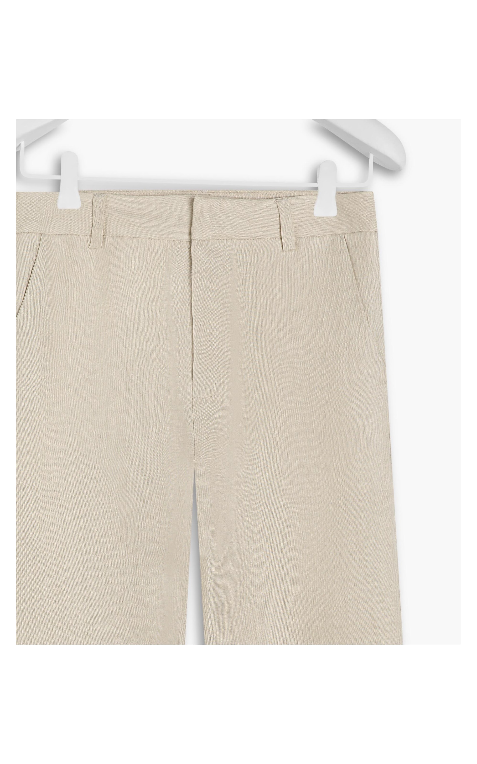 Calça  Puro Linho  Maseille Areia