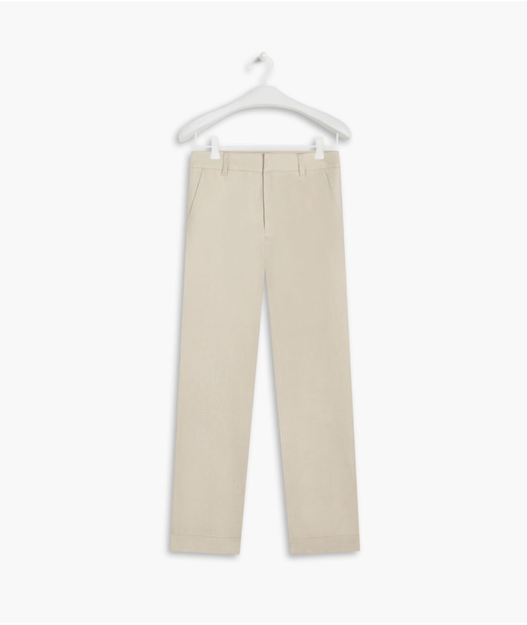Calça  Puro Linho  Maseille Areia