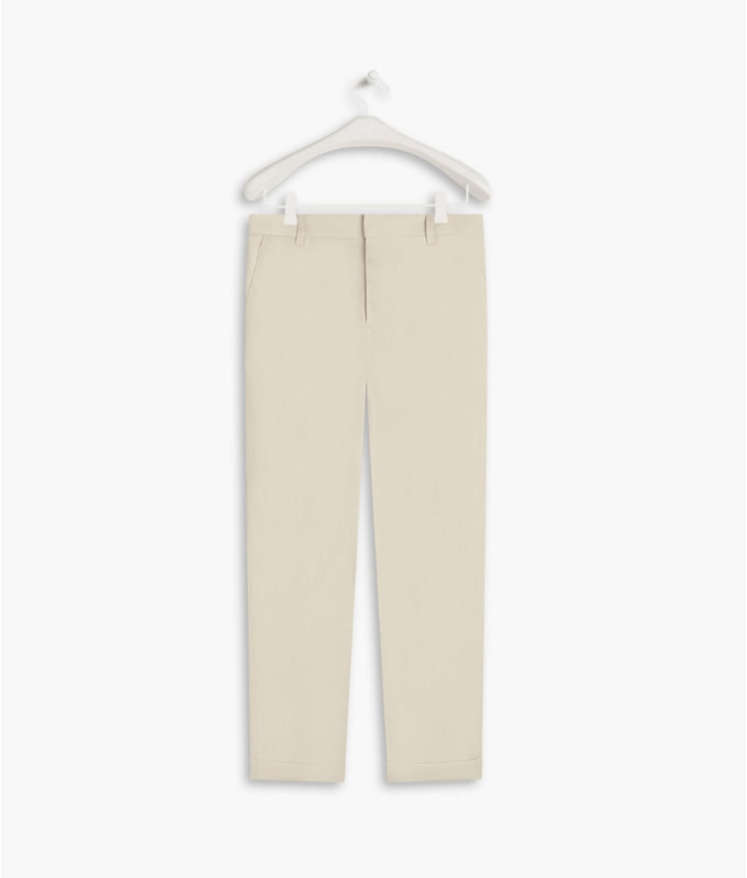 Calça  Puro Linho  Maseille Gelo