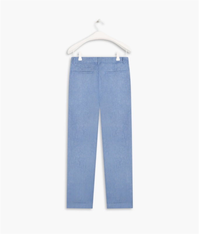 Calça  Puro Linho  Maseille Royal