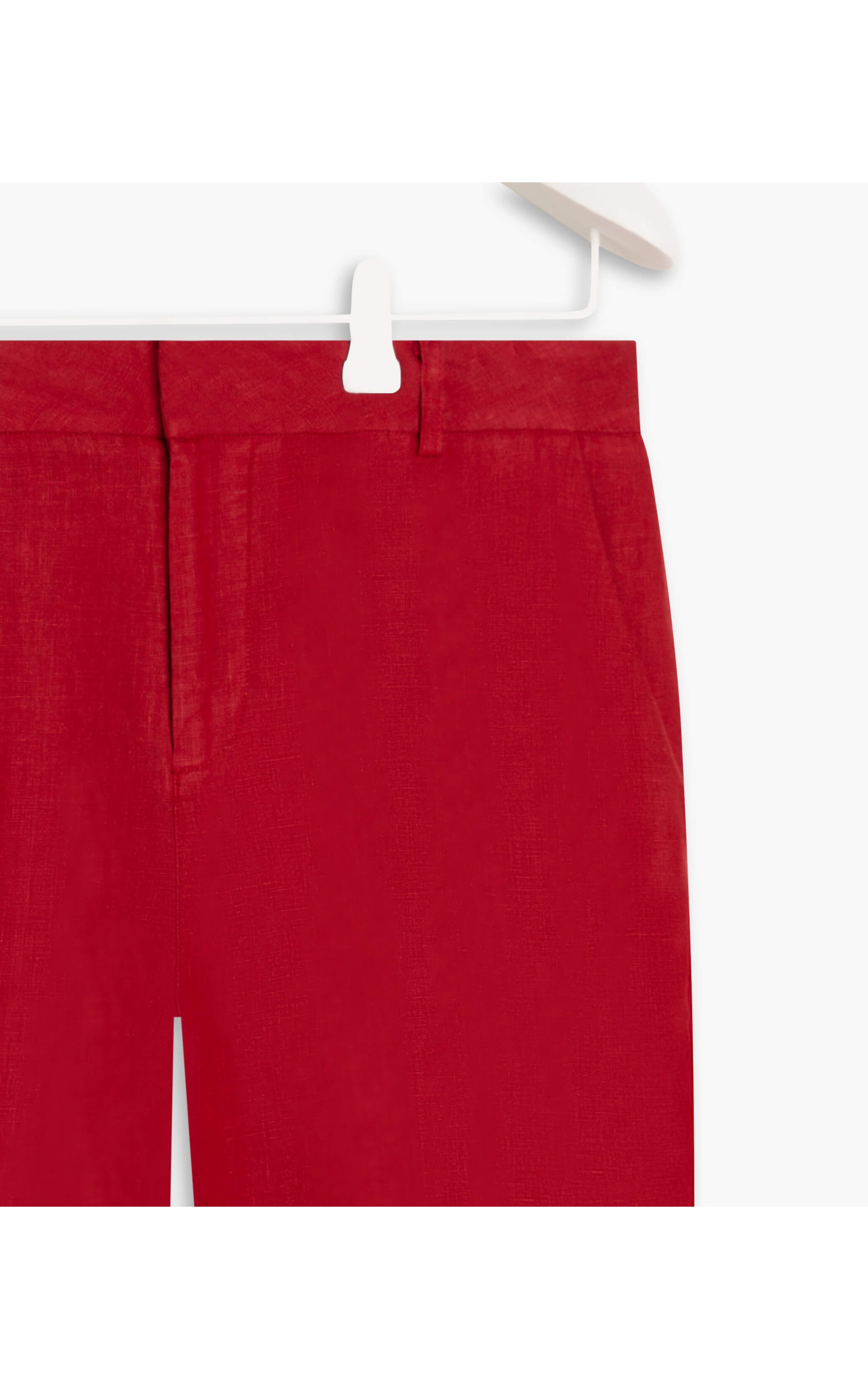 Calça  Puro Linho  Maseille Vermelho