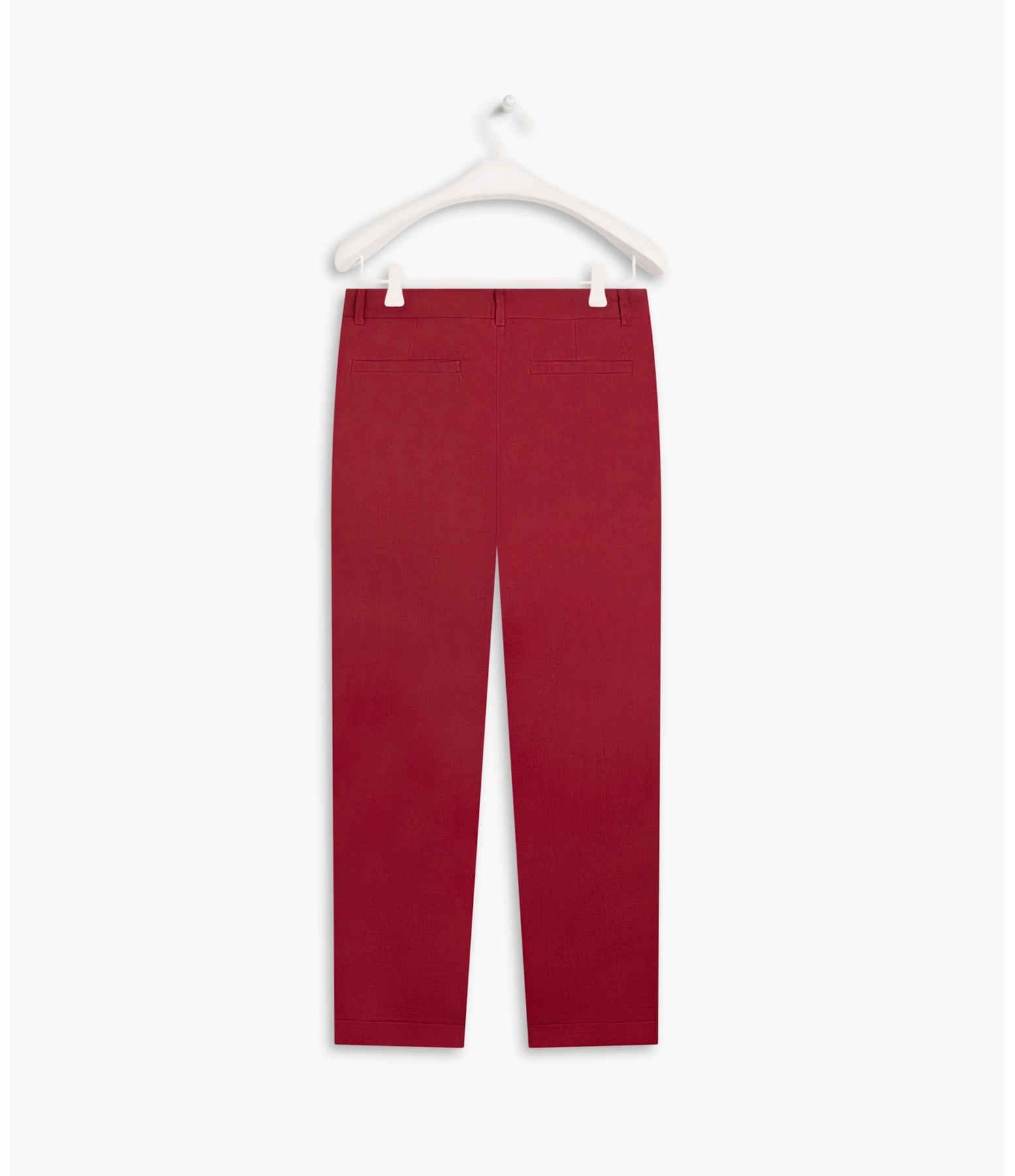 Calça  Puro Linho  Maseille  Vermelho