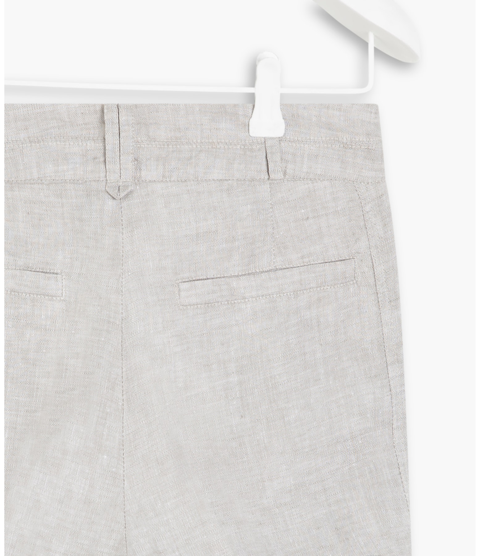 Calça  Puro Linho  Milos Prata