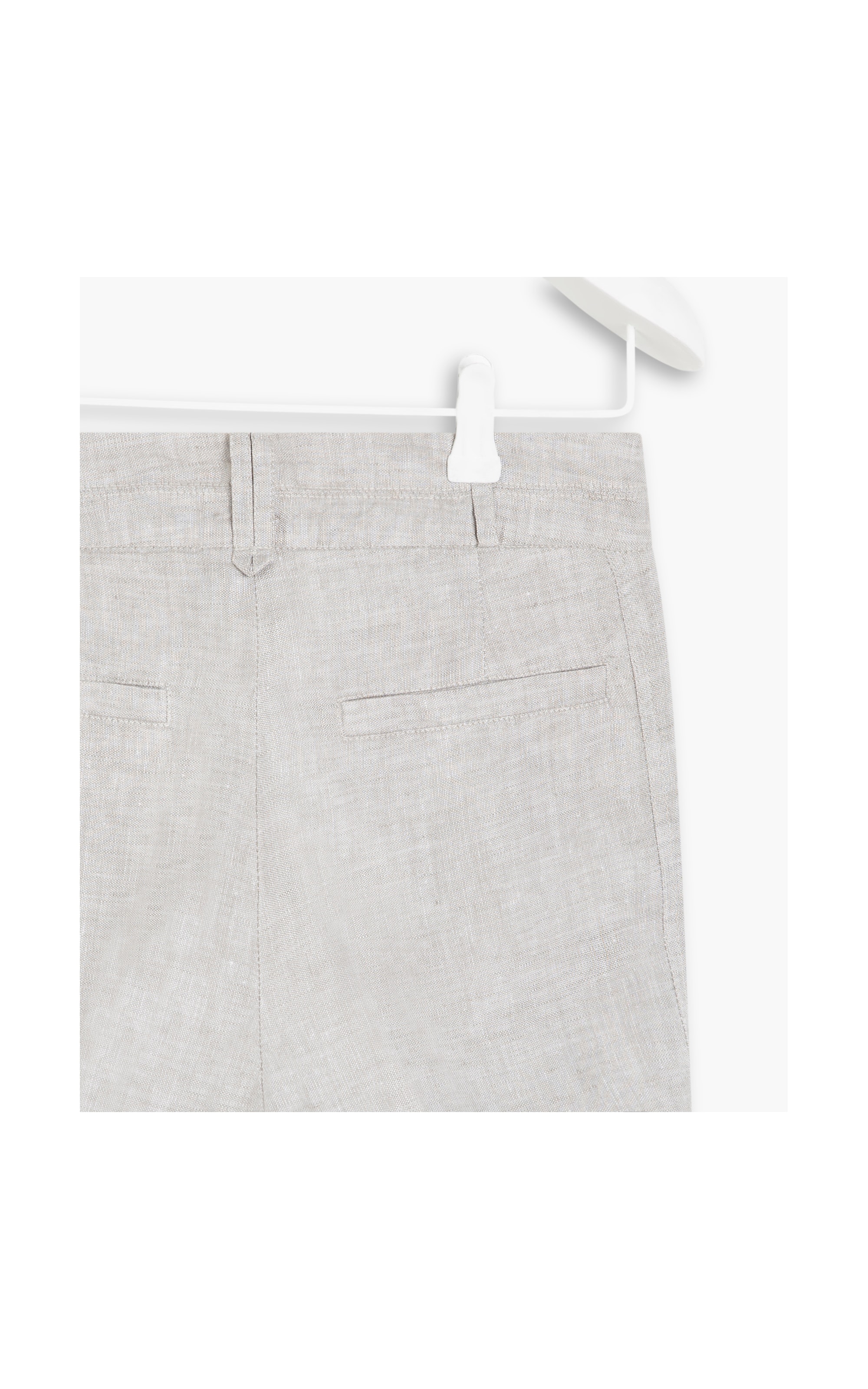 Calça  Puro Linho  Milos Prata