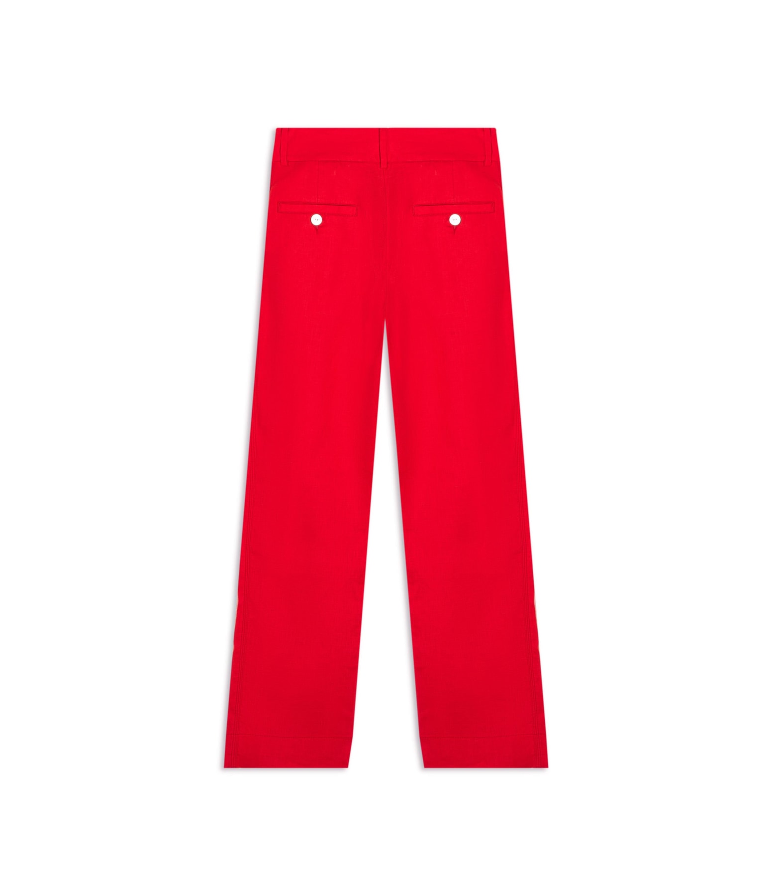 Calça  Puro Linho  Riva Vermelho