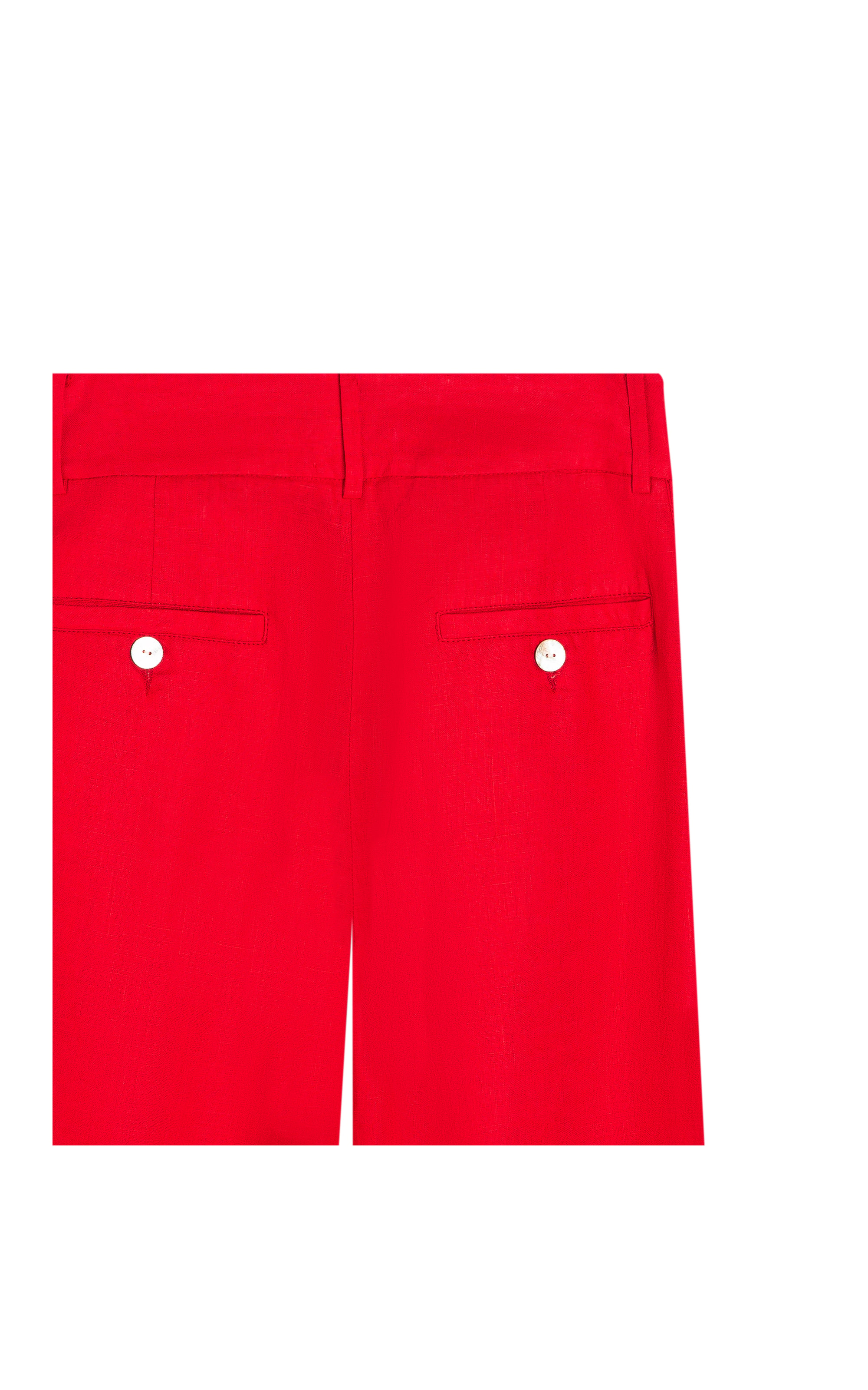 Calça  Puro Linho  Riva Vermelho