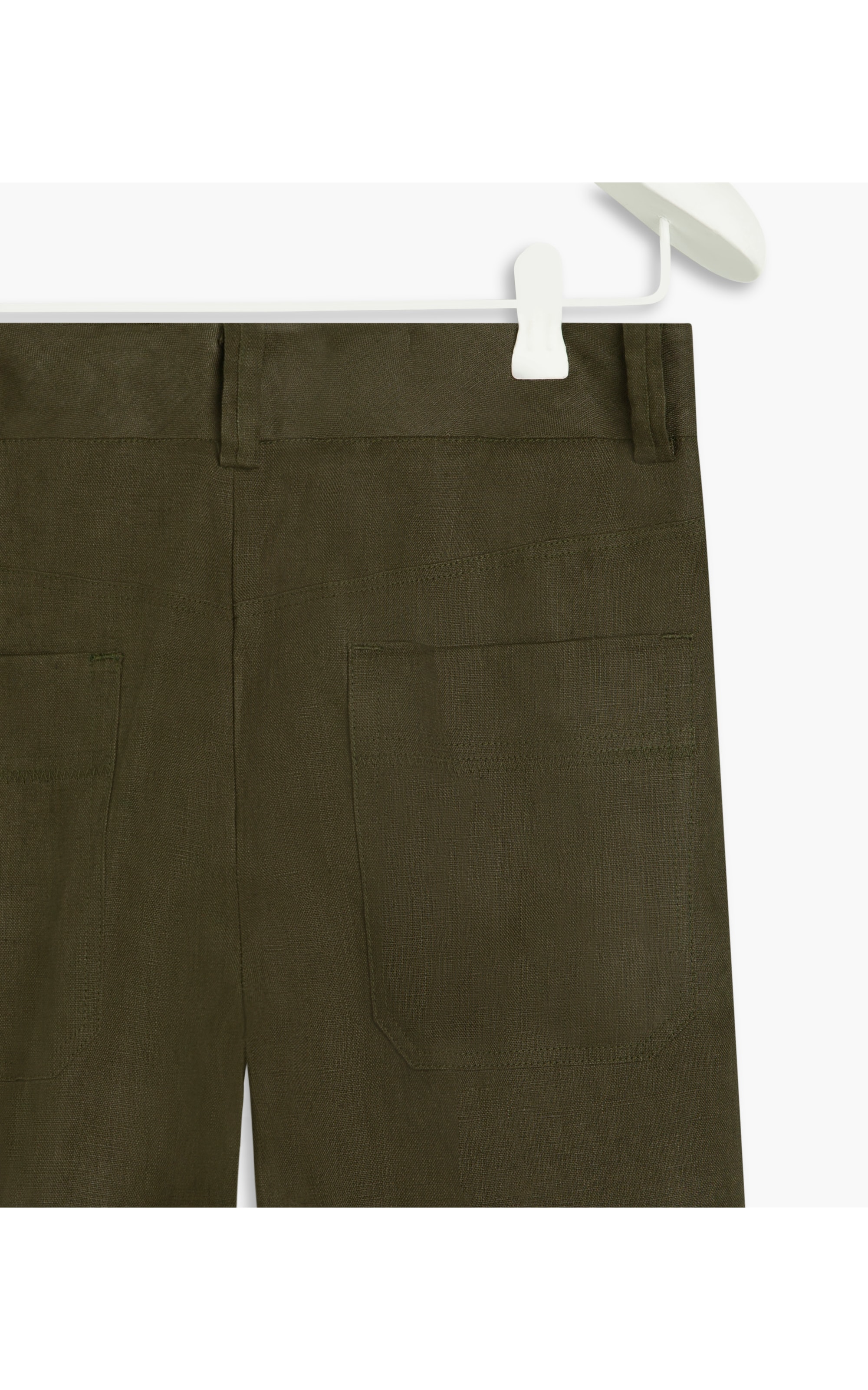 Calça  Puro Linho  Savoia Verde Militar