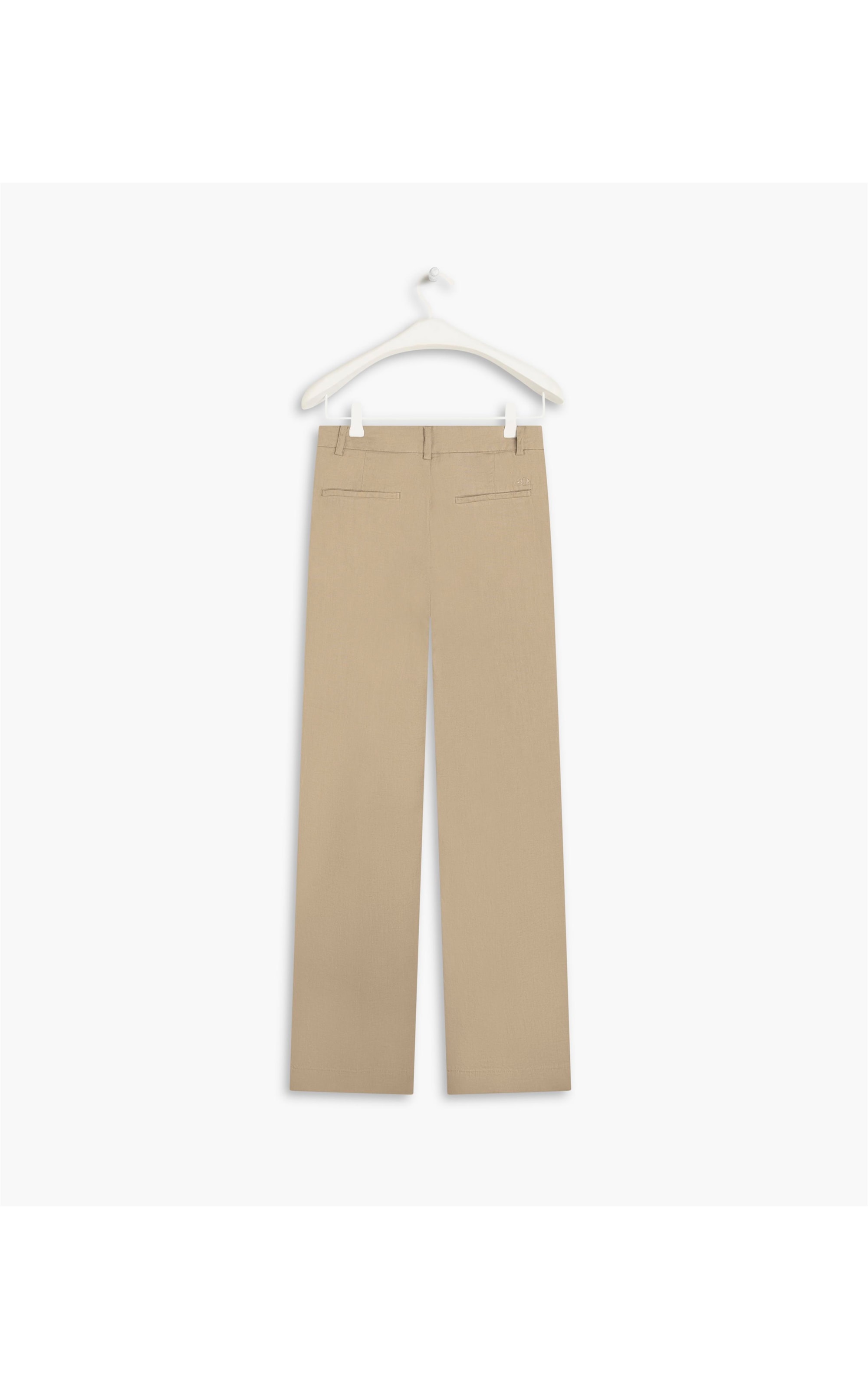Calça  Puro Linho  Sena Areia
