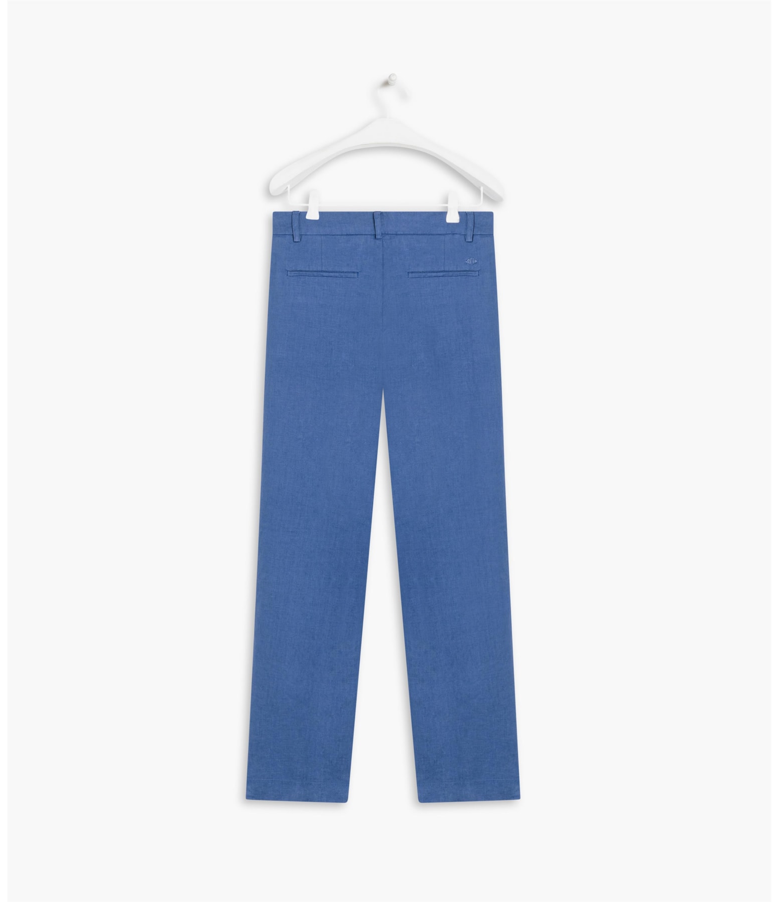 Calça  Puro Linho  Sena Azul Bic