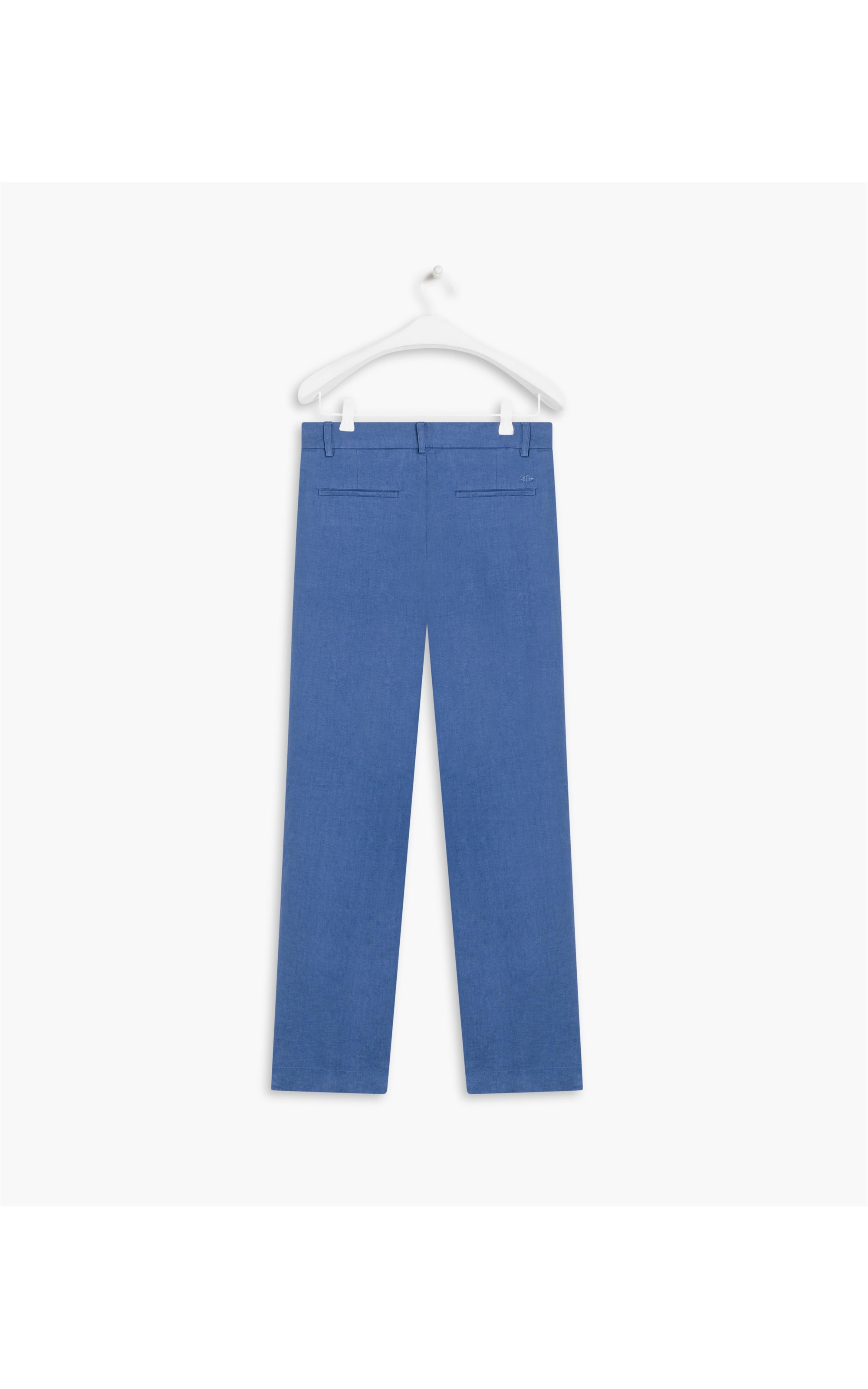 Calça  Puro Linho  Sena Azul Bic