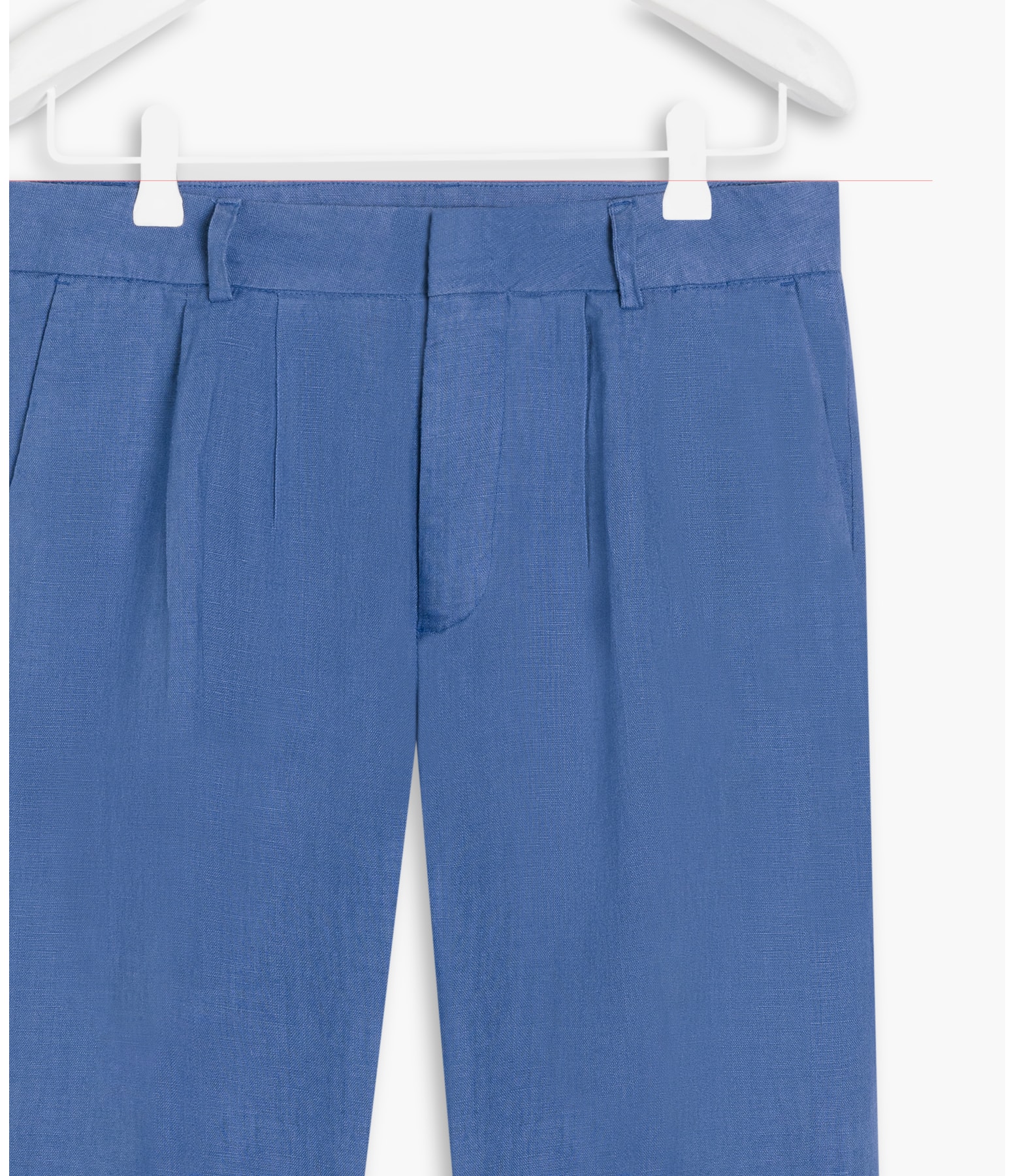 Calça  Puro Linho  Sena Azul Bic