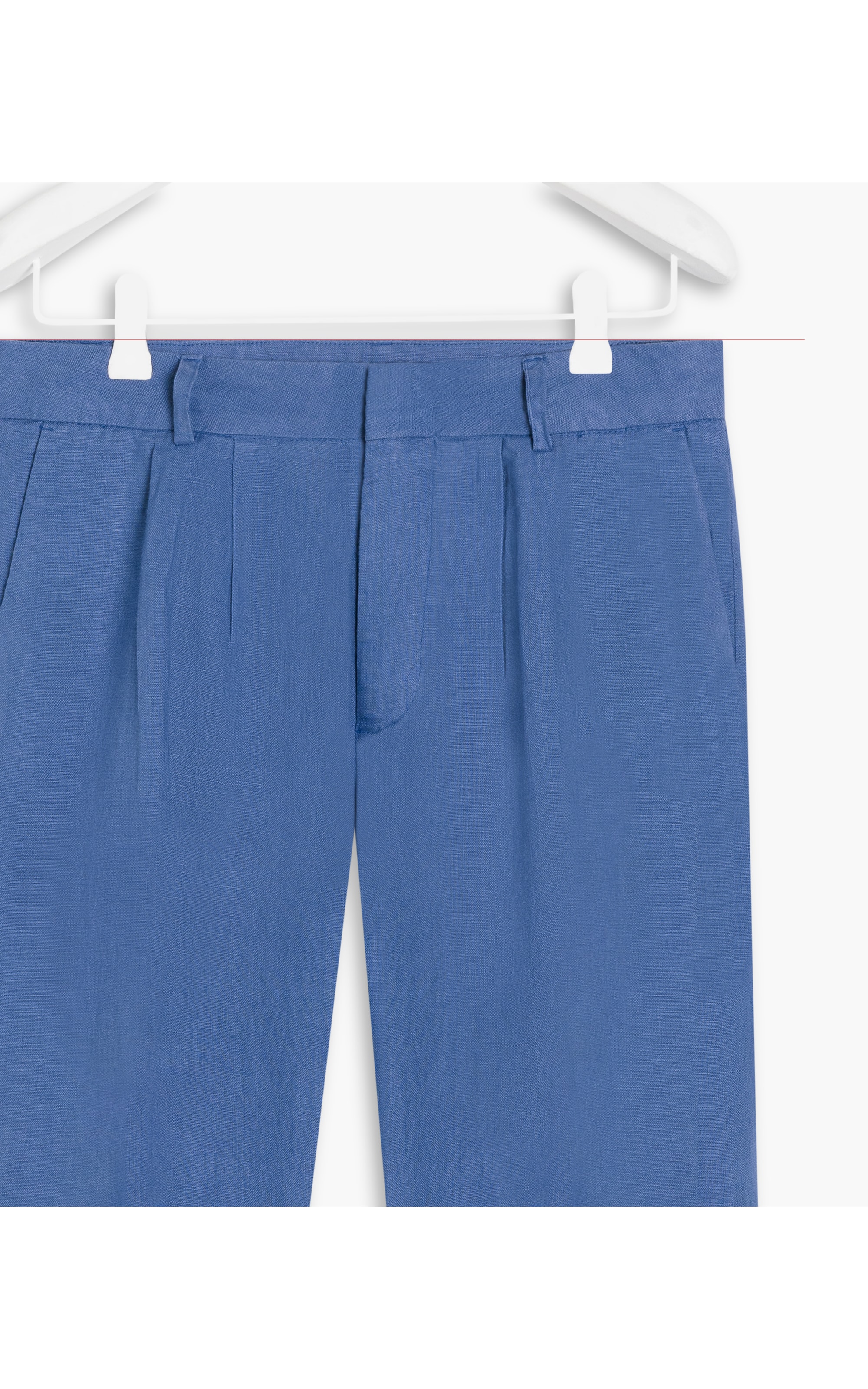 Calça  Puro Linho  Sena Azul Bic