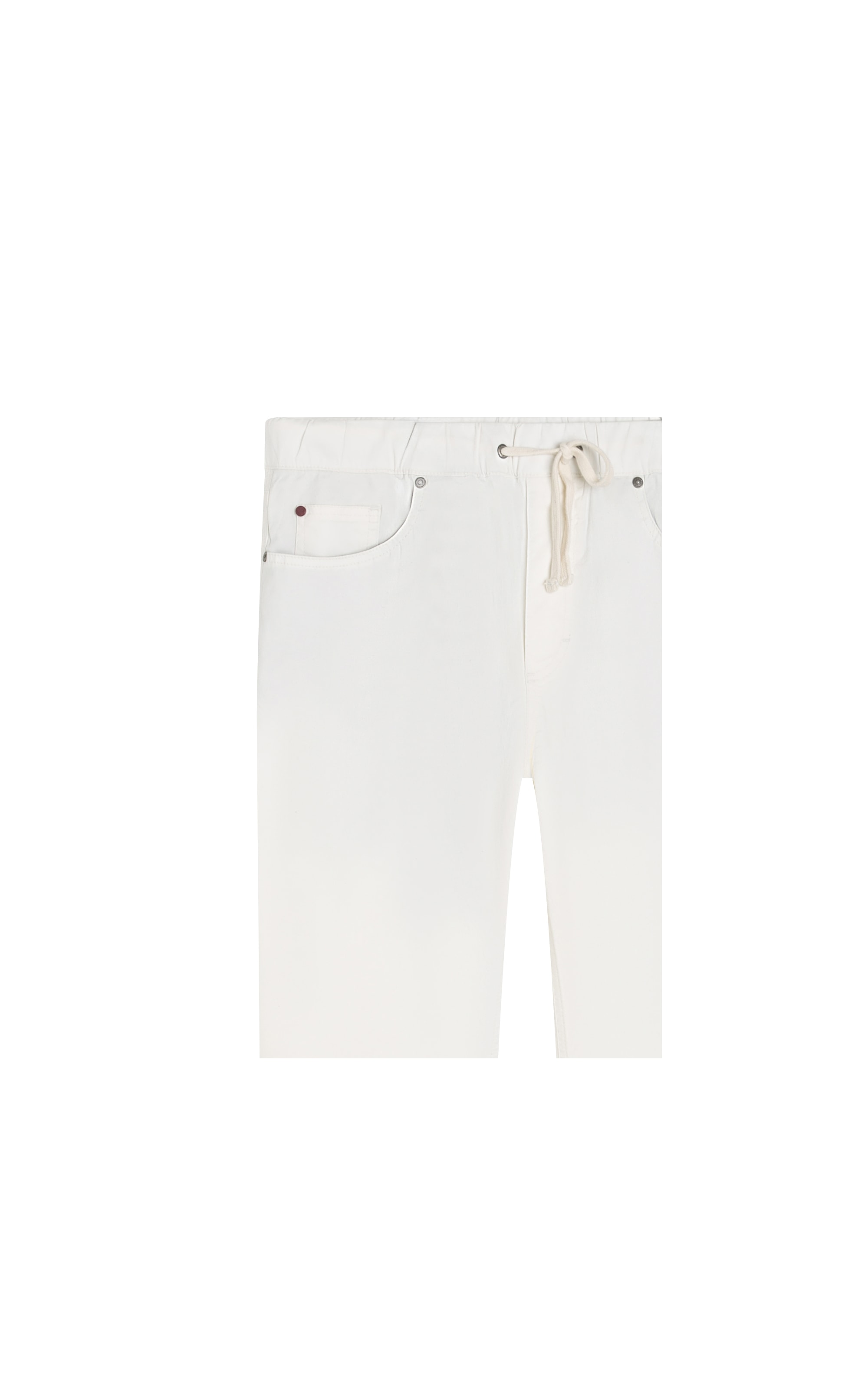 Calça Relax Five Pockets Color Twill Power Off White