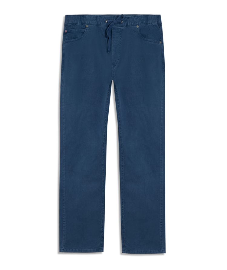 Calça Relax Five Pockets Marinho