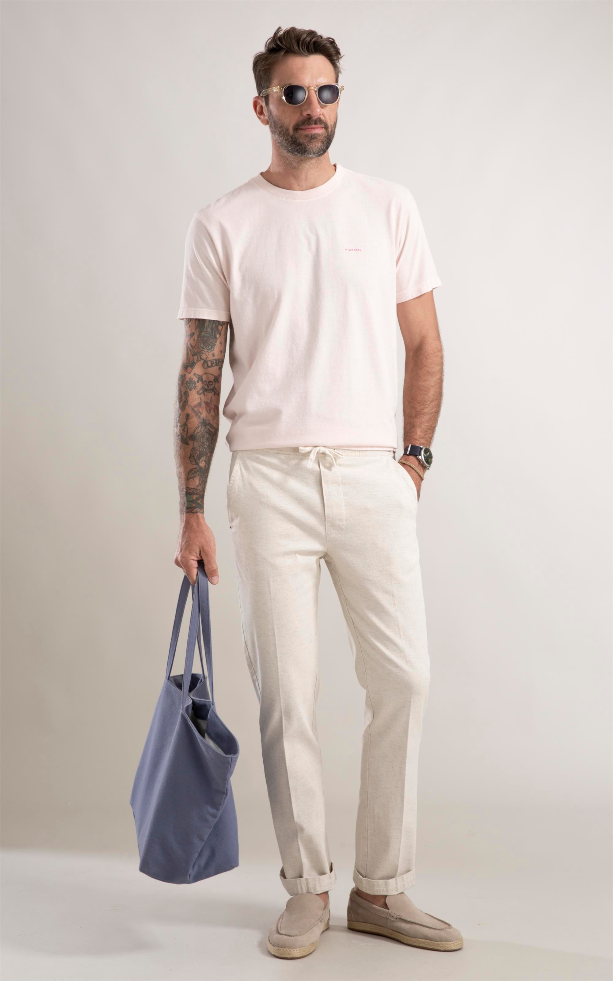Calça Relax Tradicional New Line Natural