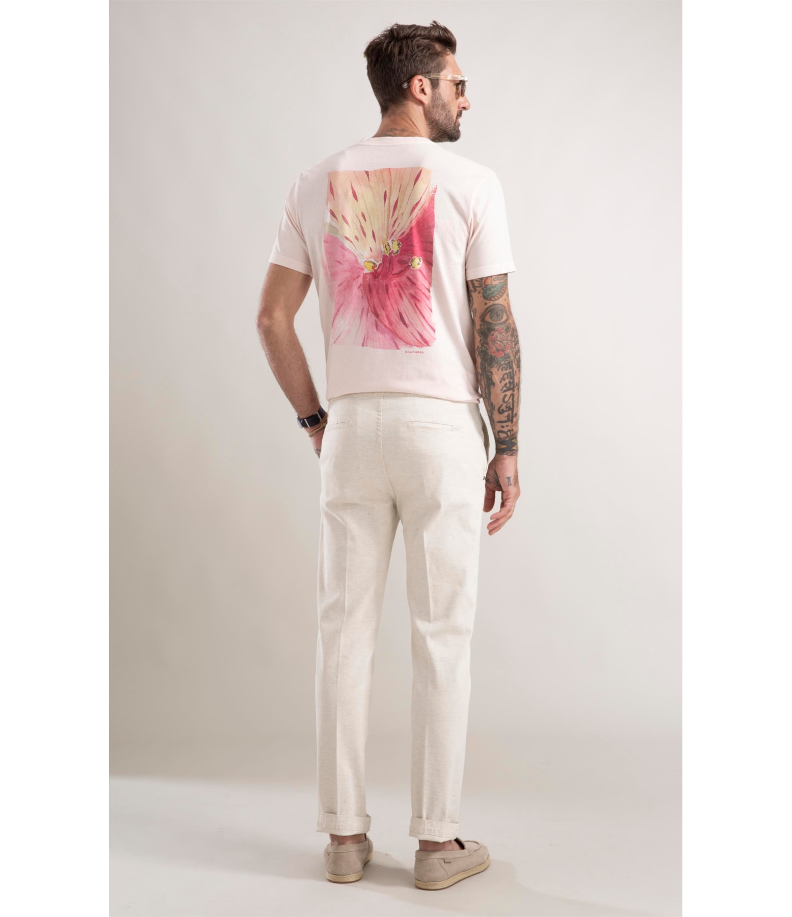 Calça Relax Tradicional New Line Natural