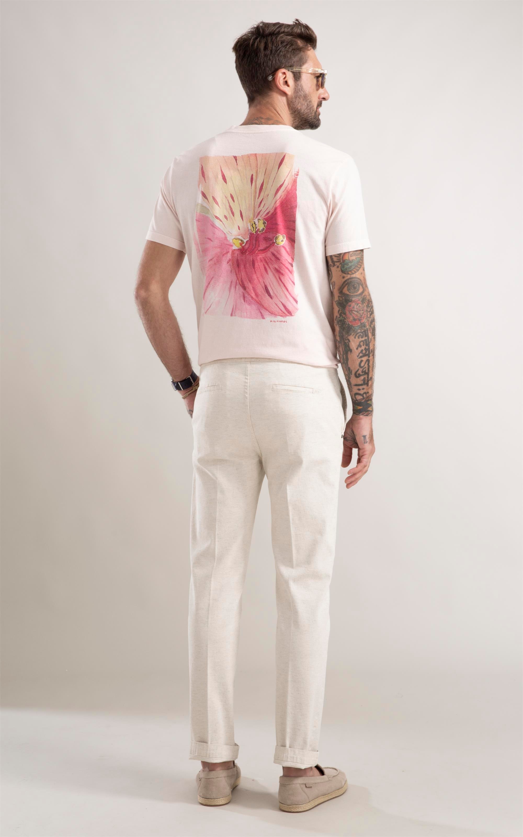 Calça Relax Tradicional New Line Natural