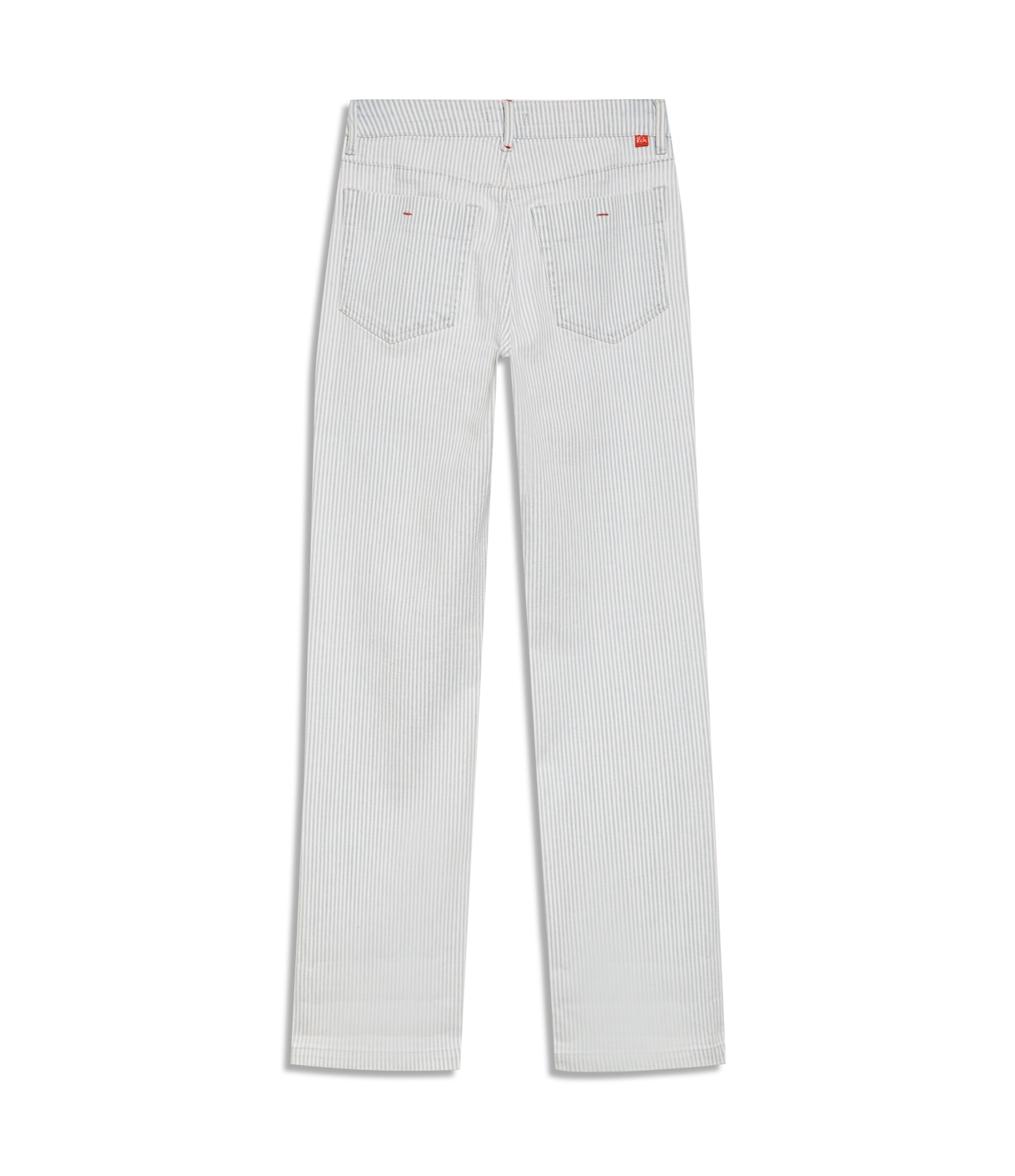 Calça Reta Denim Blue Azul Claro