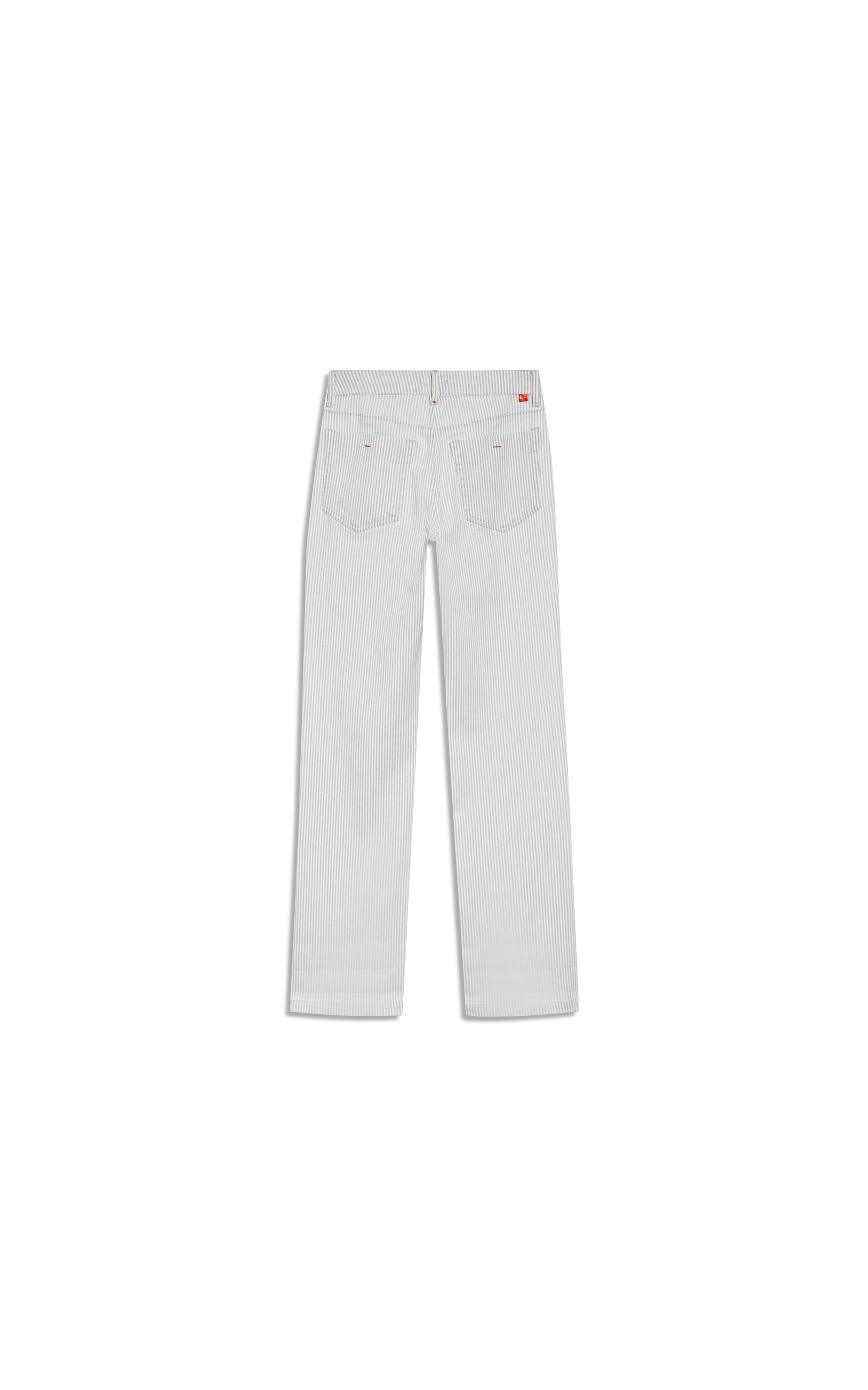 Calça Reta Denim Blue Azul Claro