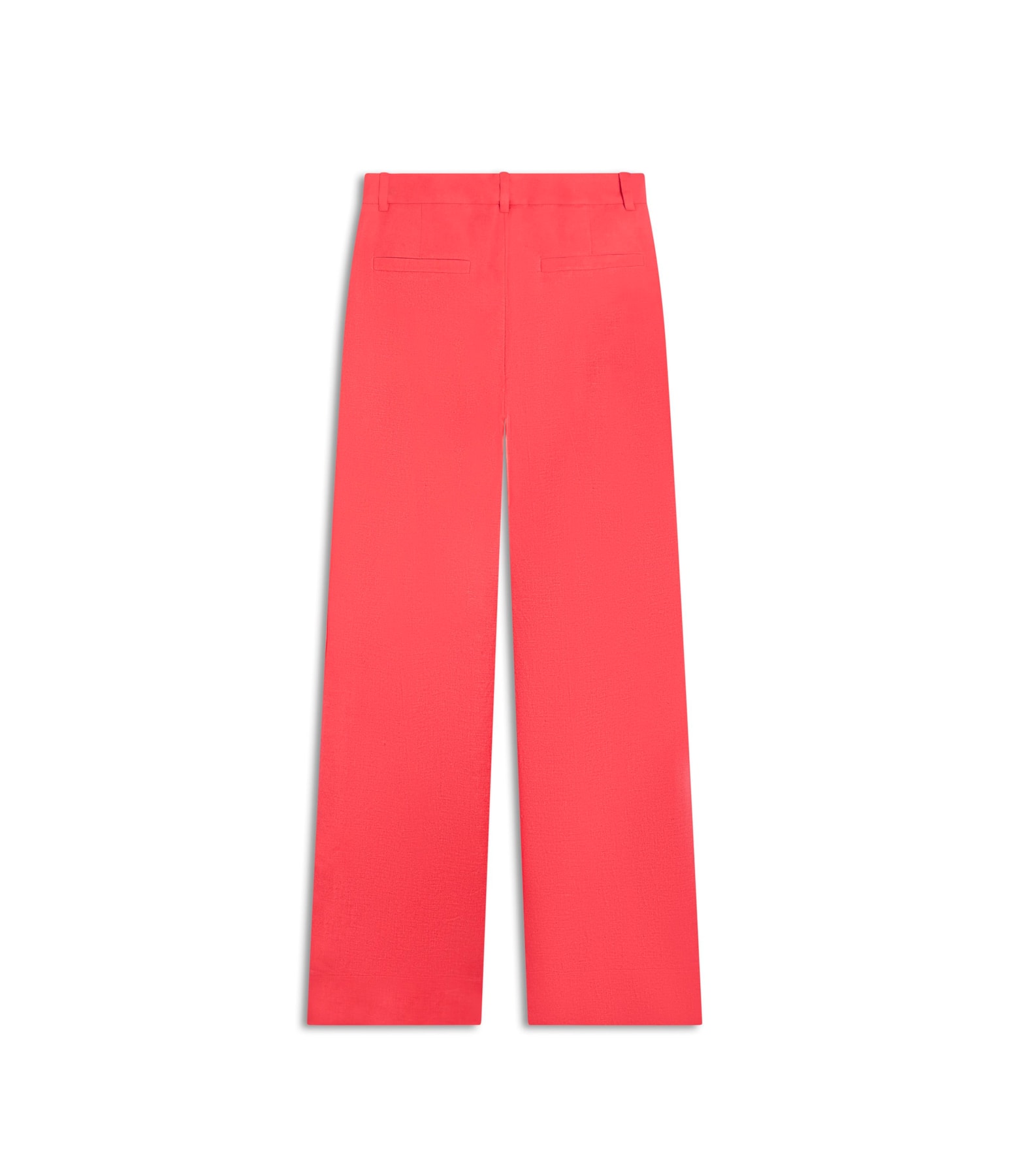 Calca Reta Linho Blend Coral