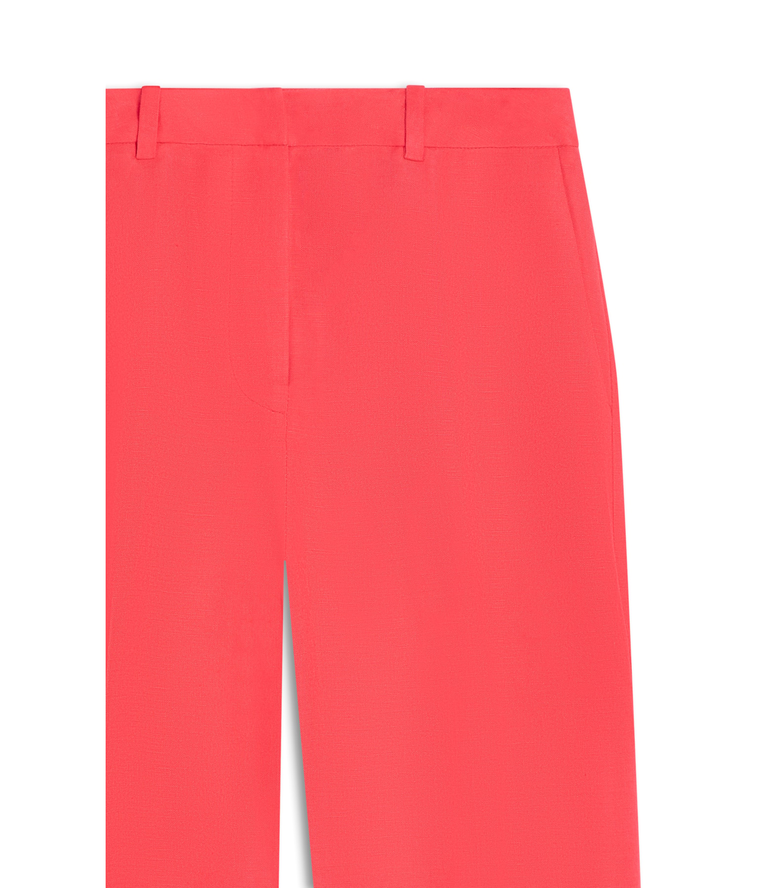 Calca Reta Linho Blend Coral