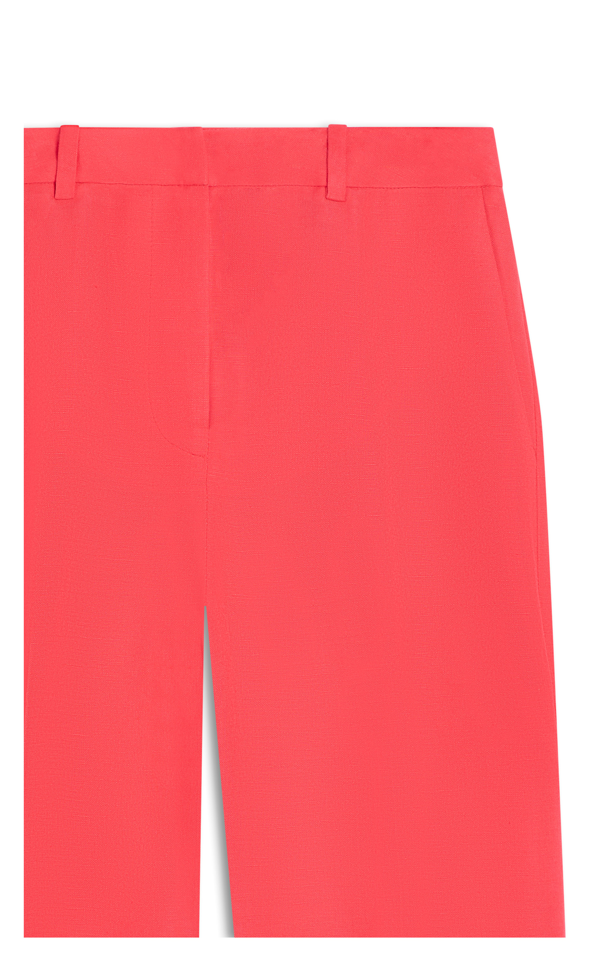 Calca Reta Linho Blend Coral