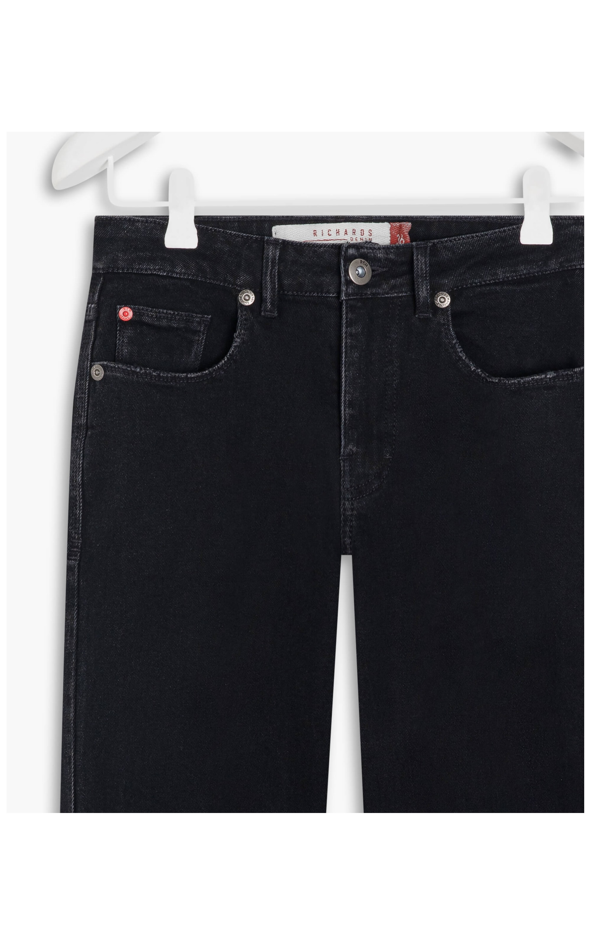 Calça Reta New Black Ember Rchl223 Lav. Black C/ Tie Dye